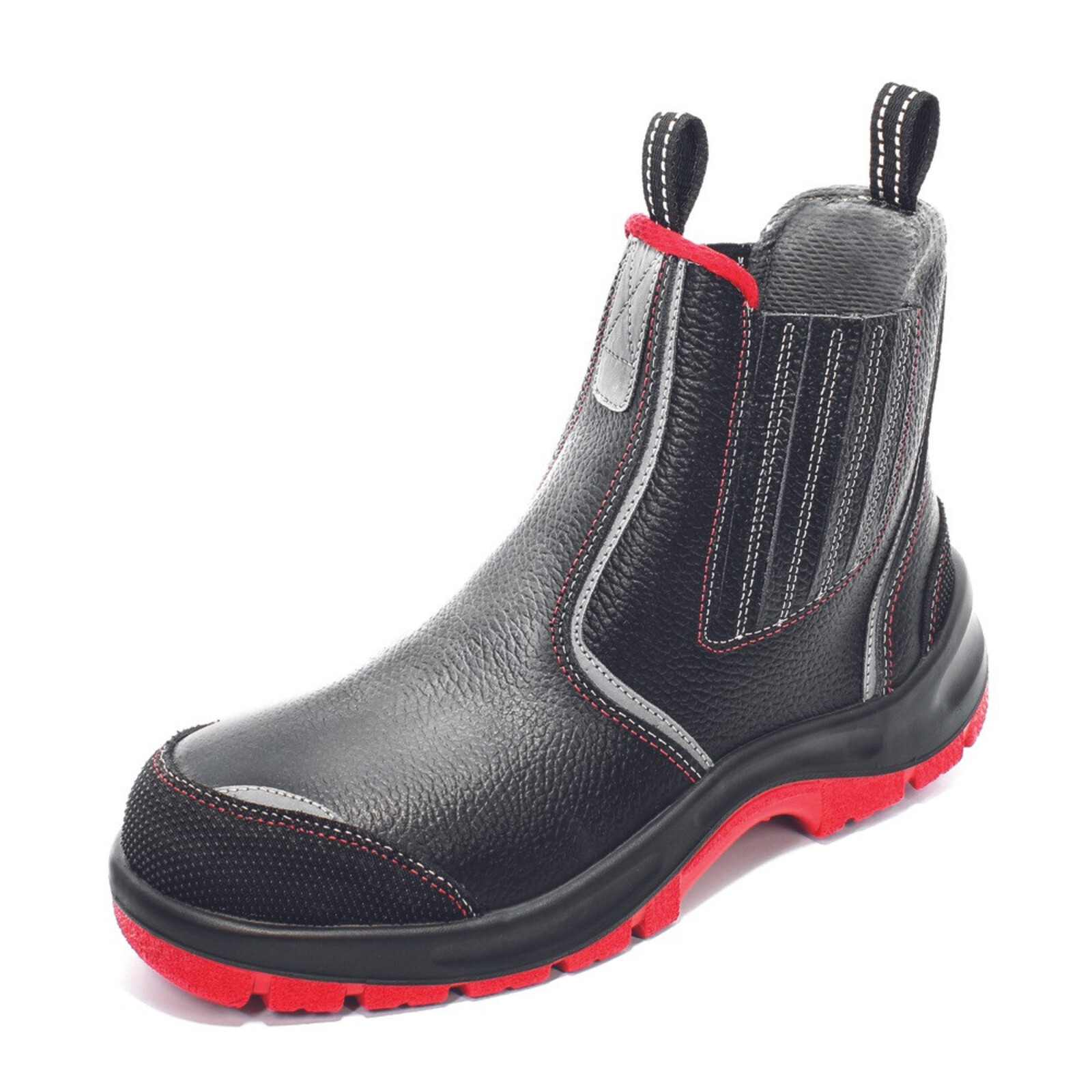 Bezpečnostná členková obuv Panda Strong Nuovo Eurotech MF S3 SRC - veľkosť: 46, farba: čierna/červená