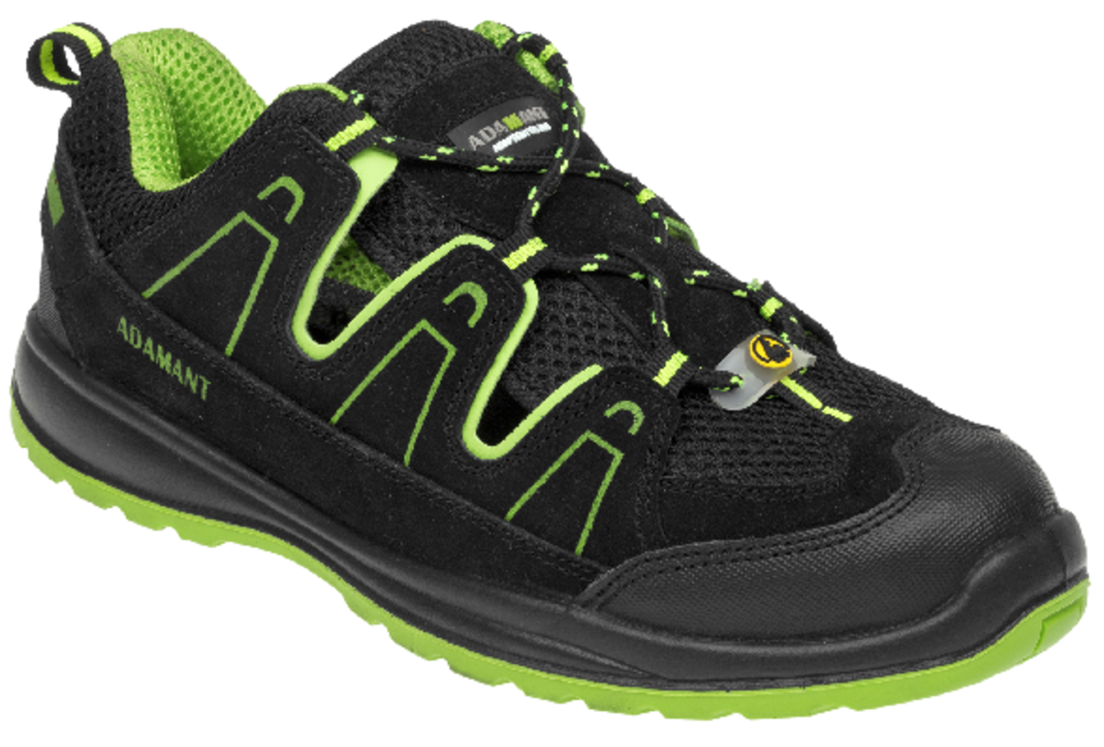 Bezpečnostné sandále Adamant Alegro S1P ESD - veľkosť: 37, farba: zelená