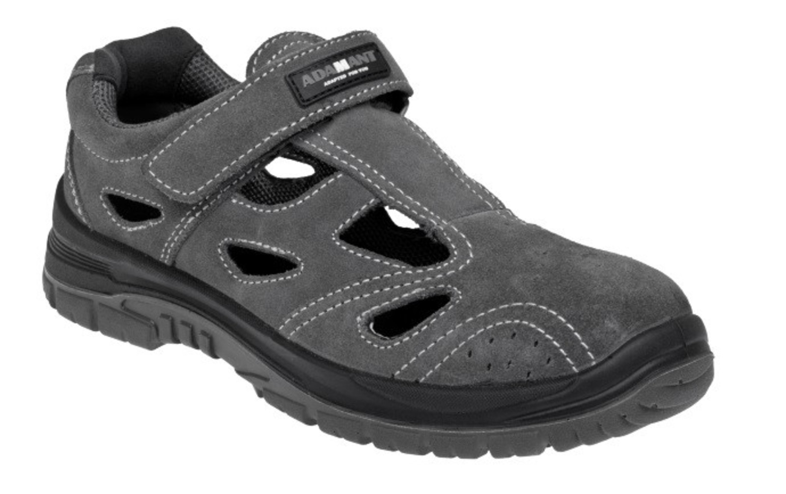 Bezpečnostné sandále Adamant Taylor S1P - veľkosť: 42, farba: sivá