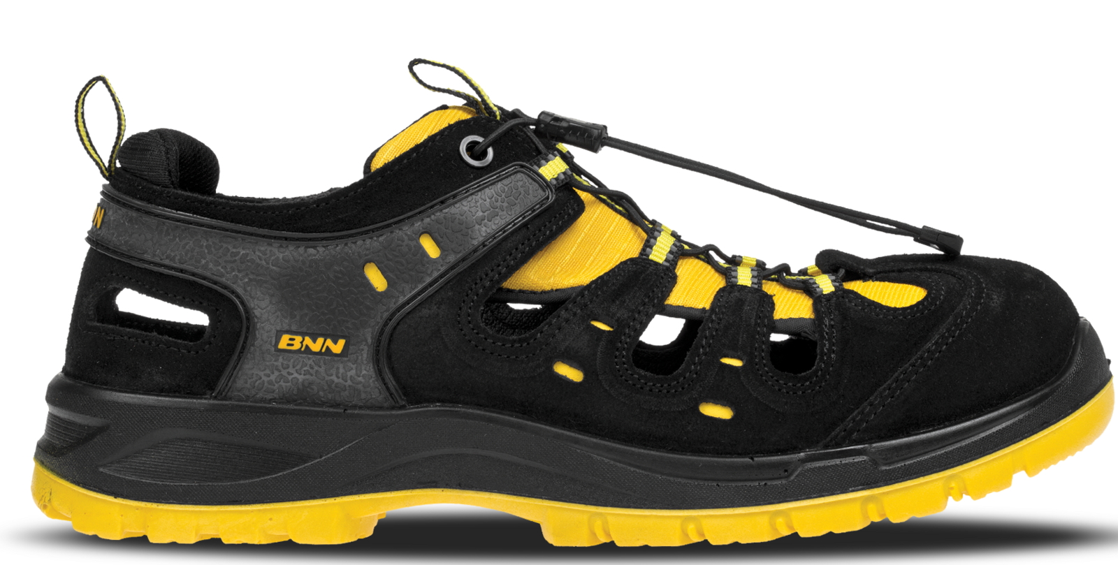 Bezpečnostné sandále Bombis lite NM S1 - veľkosť: 36, farba: žltá
