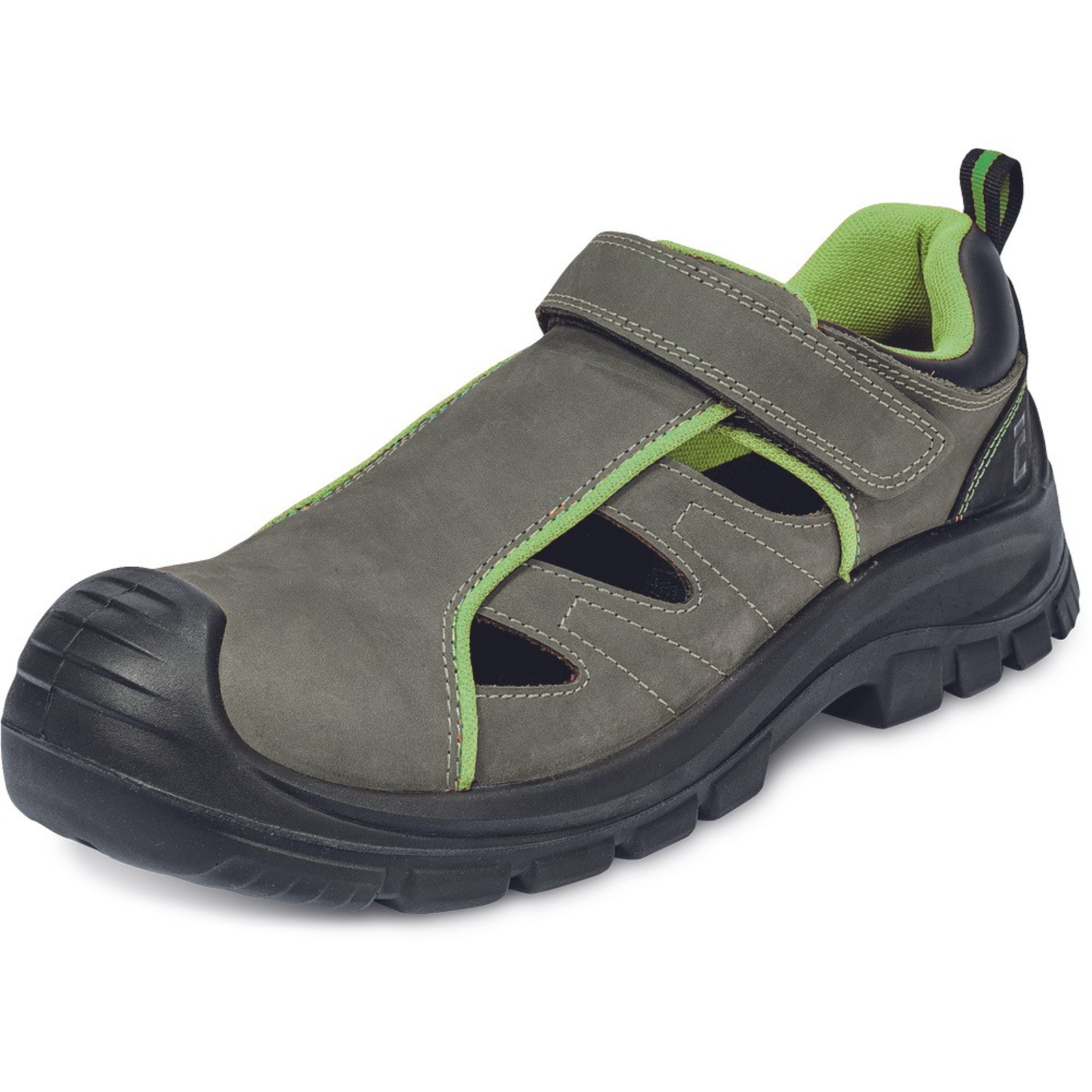 Bezpečnostné sandále Cerva Derril MF S1P SRC - veľkosť: 43, farba: sivá