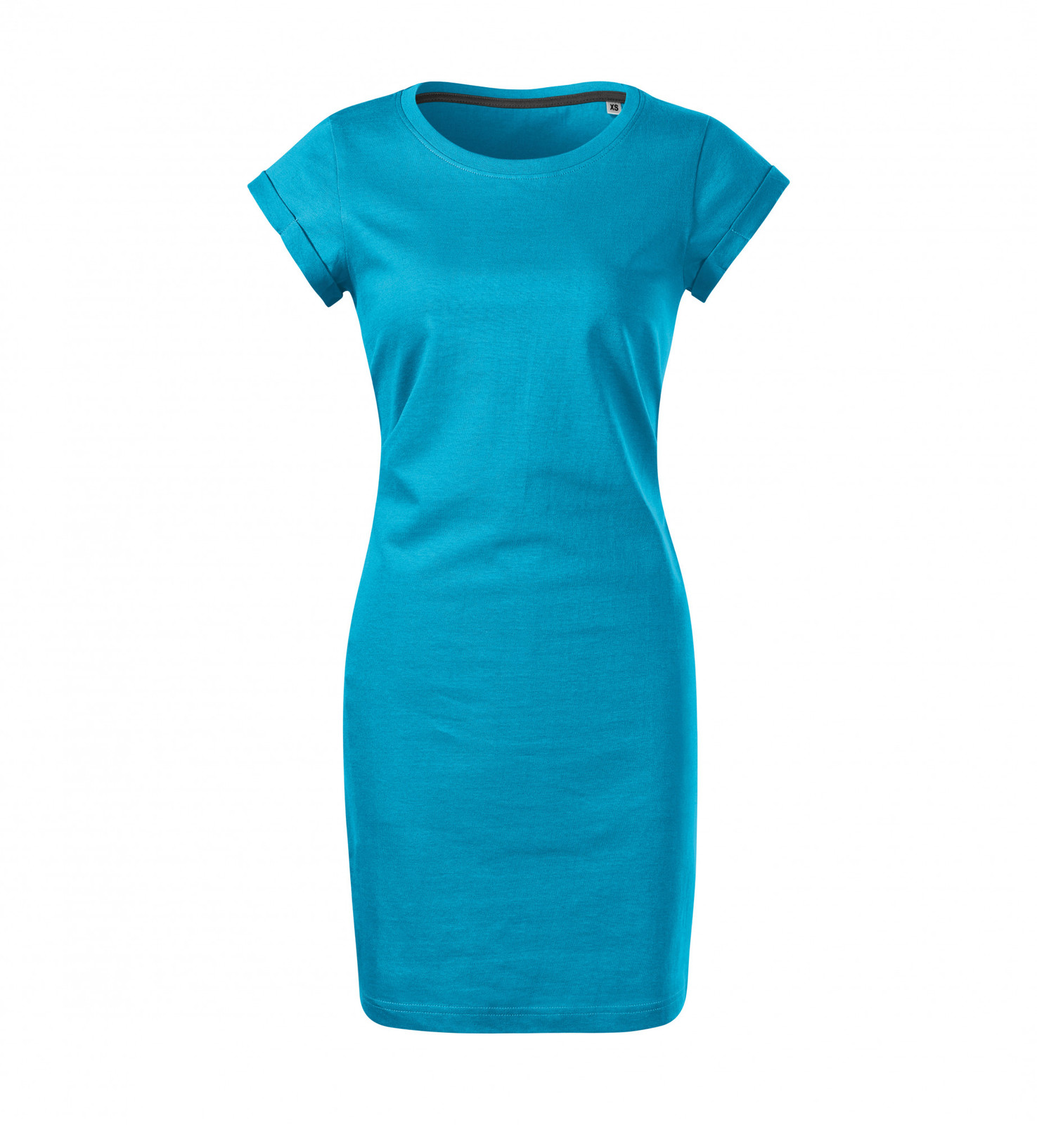 Dámske šaty Malfini Freedom 178 - veľkosť: S, farba: tyrkysová