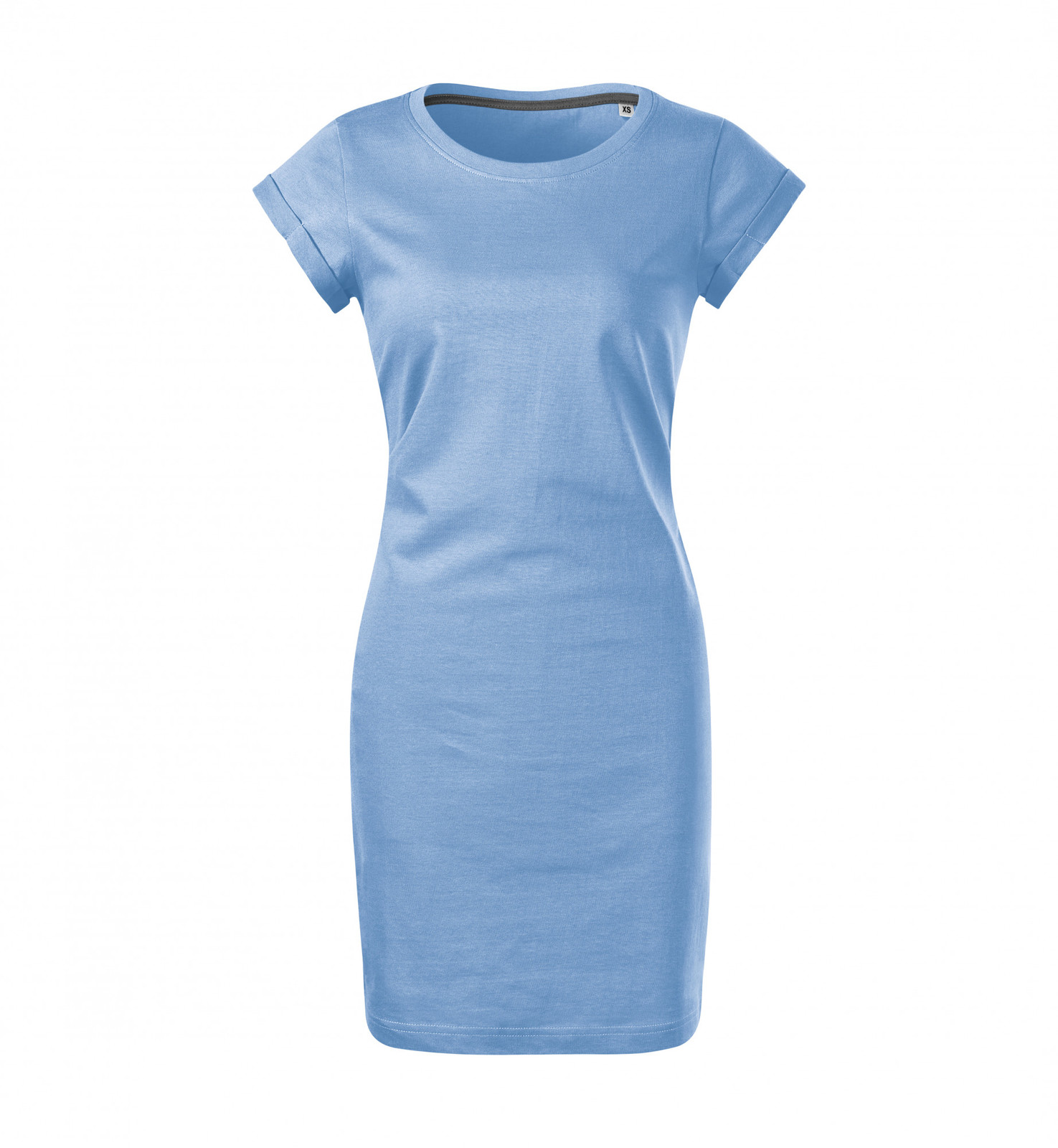 Dámske šaty Malfini Freedom 178 - veľkosť: S, farba: nebesky modrá