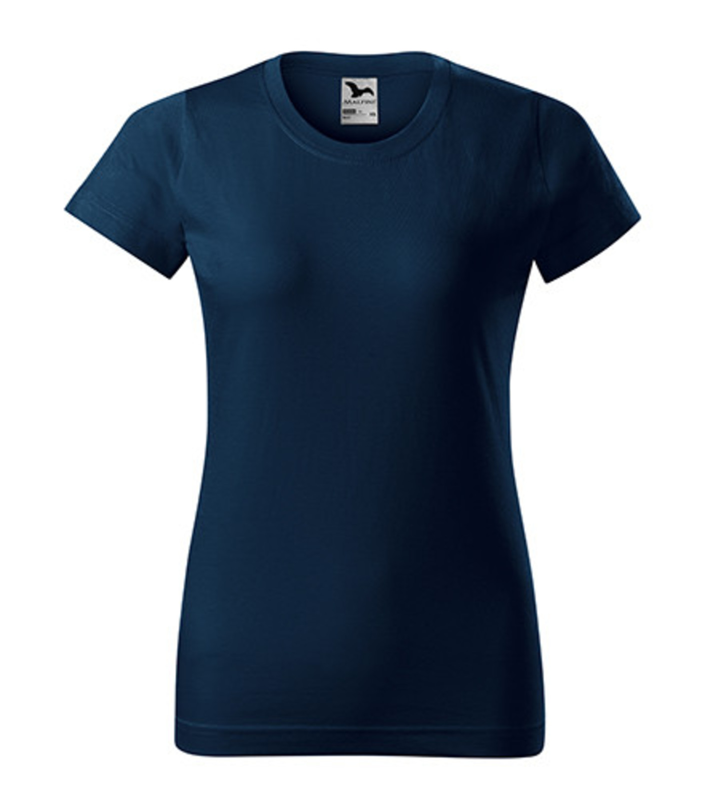 Dámske tričko Malfini Basic 134 - veľkosť: XXL, farba: tmavo modrá