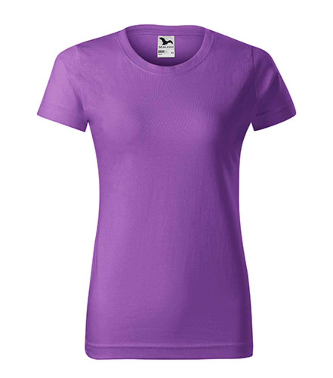 Dámske tričko Malfini Basic 134 - veľkosť: XXL, farba: fialová