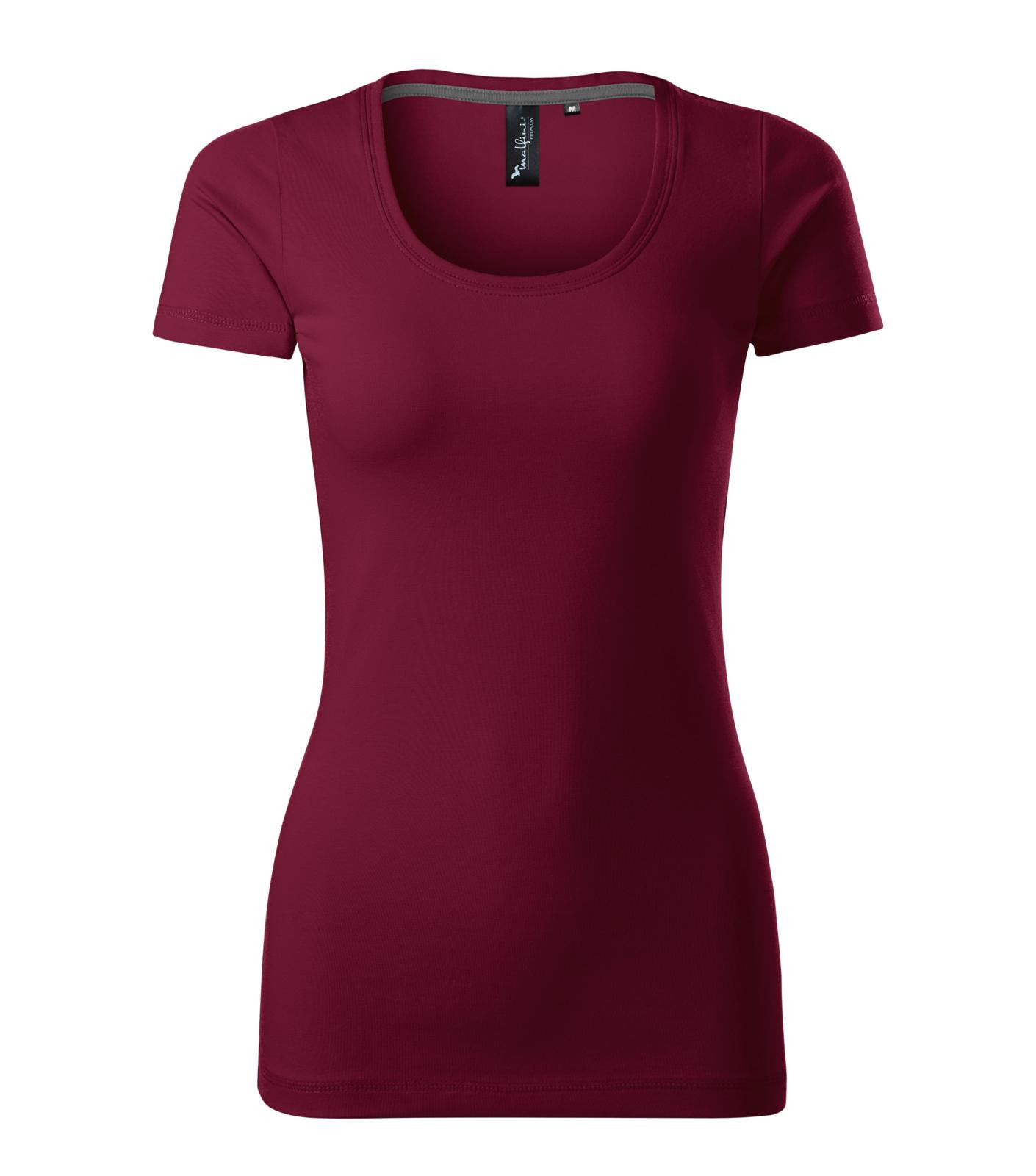 Dámske tričko Malfini Premium Action 152 - veľkosť: XXL, farba: garnet