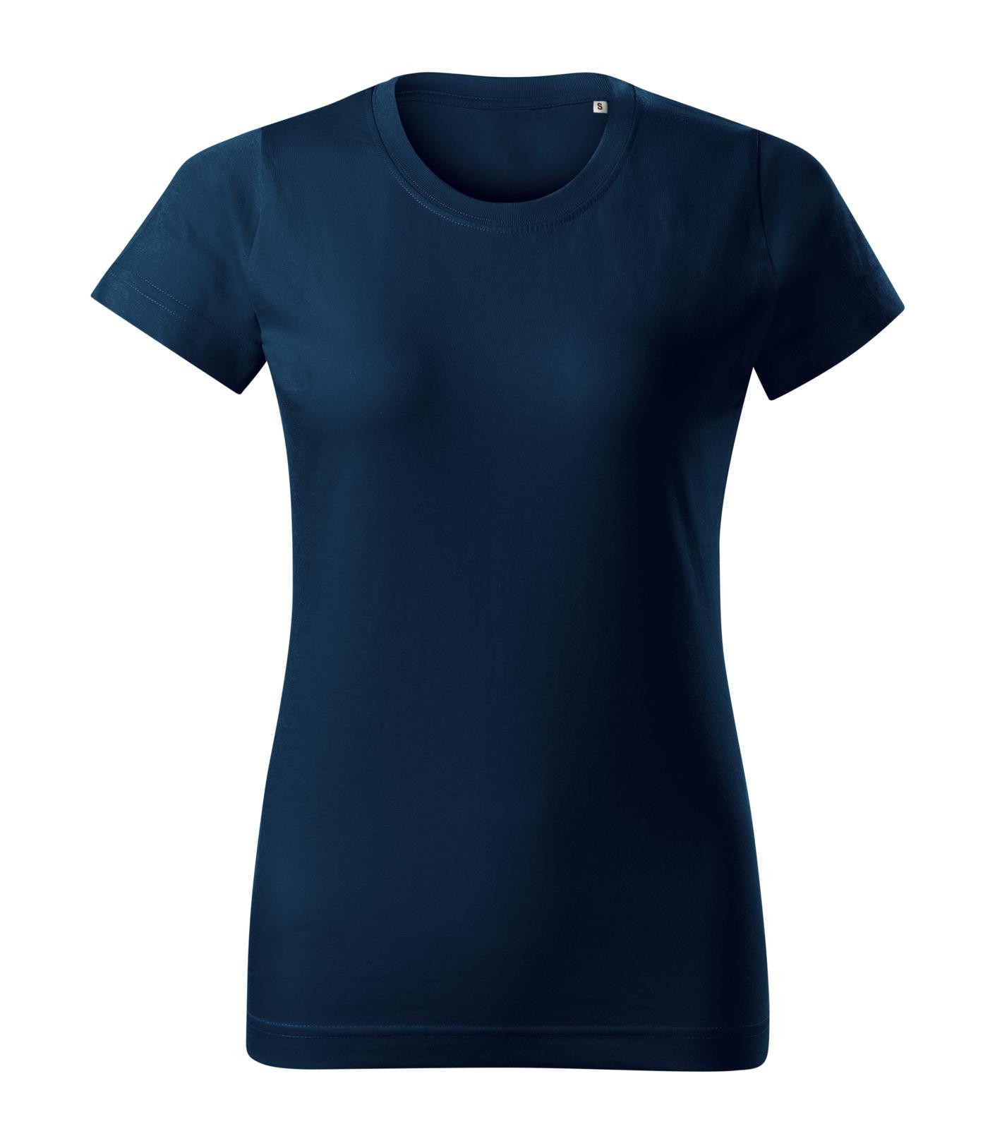 Dámske tričko Malini Basic Free F34 - veľkosť: S, farba: tmavo modrá