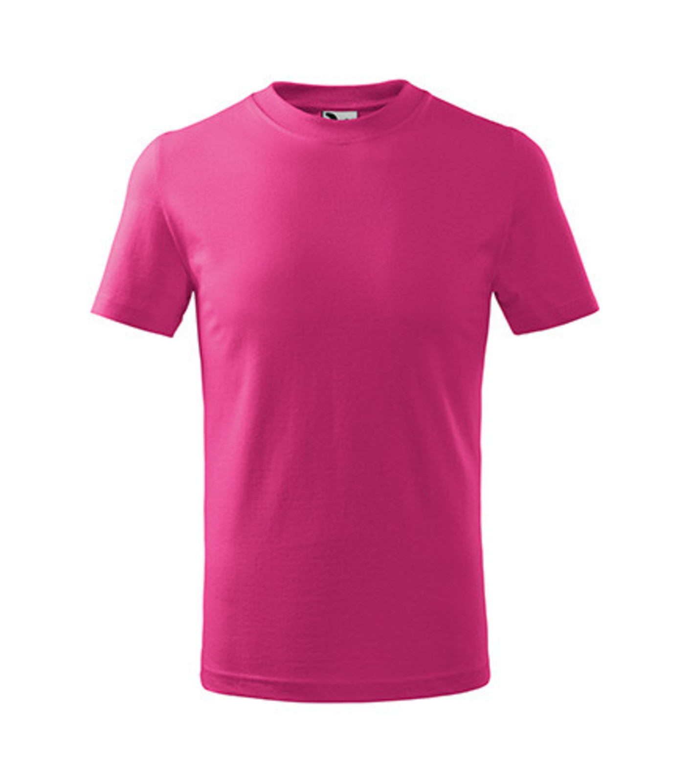 Detské tričko Malfini Basic 138 - veľkosť: 158, farba: malinová