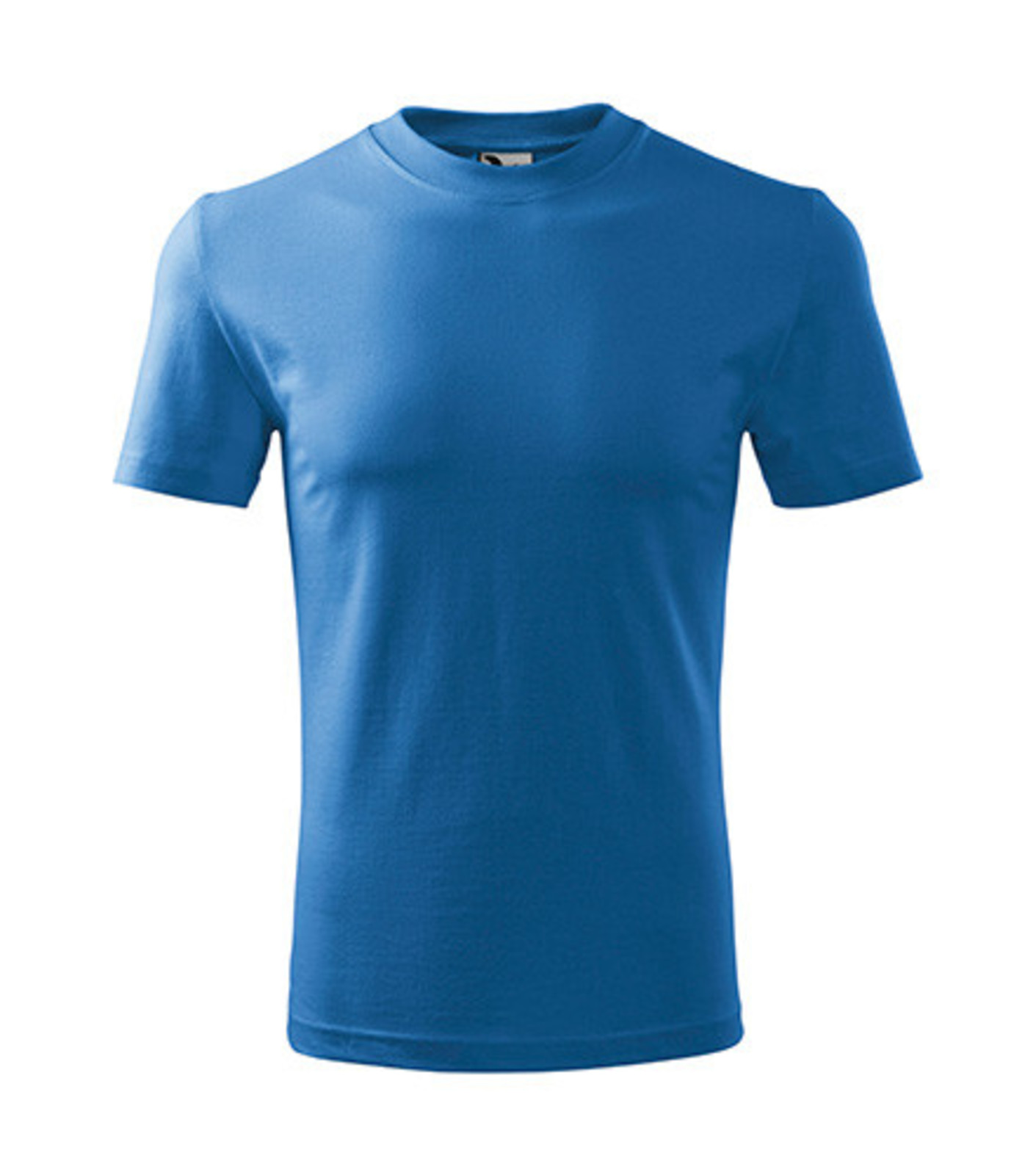 Detské tričko Malfini Basic 138 - veľkosť: 122, farba: svetlo modrá