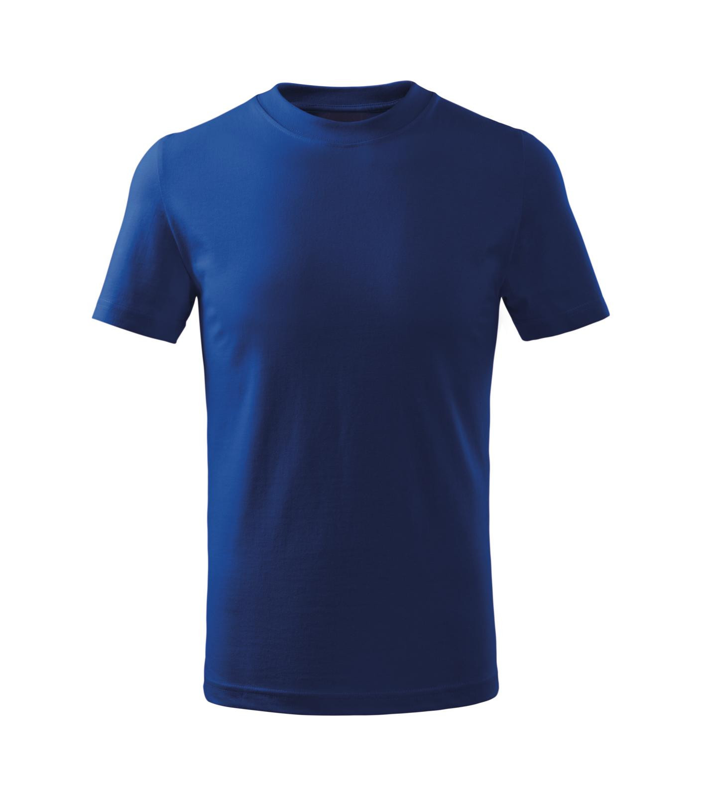 Detské tričko Malfini Basic Free F38 - veľkosť: 122, farba: kráľovská modrá