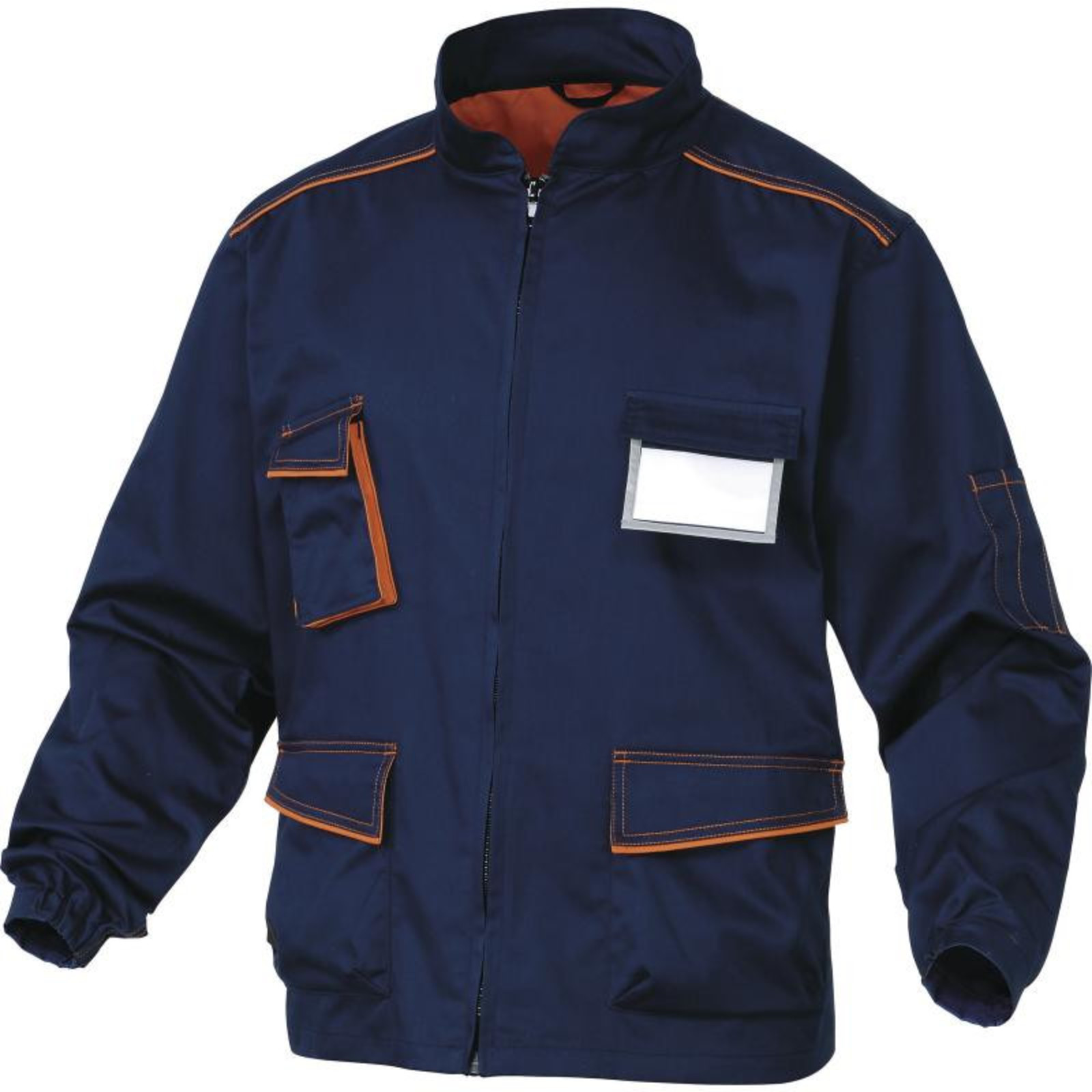 Montérková bunda Delta Plus Panostyle M6VES  - veľkosť: XL, farba: nám. modrá/oranžová