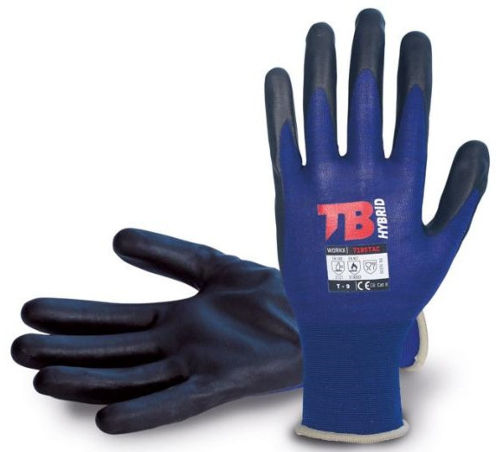 Nylonové rukavice TB 718 Stac - veľkosť: 10/XL