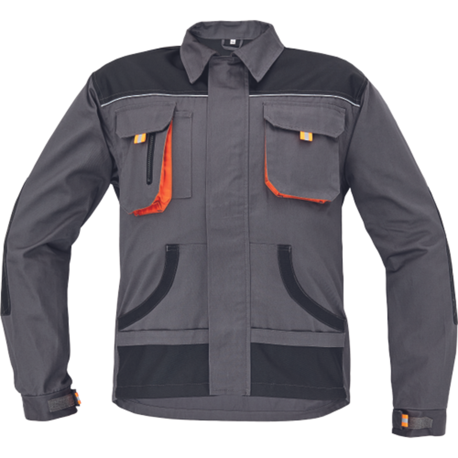 Odolná pracovná bunda Cerva FF Hans - veľkosť: 50, farba: antracit/čierna