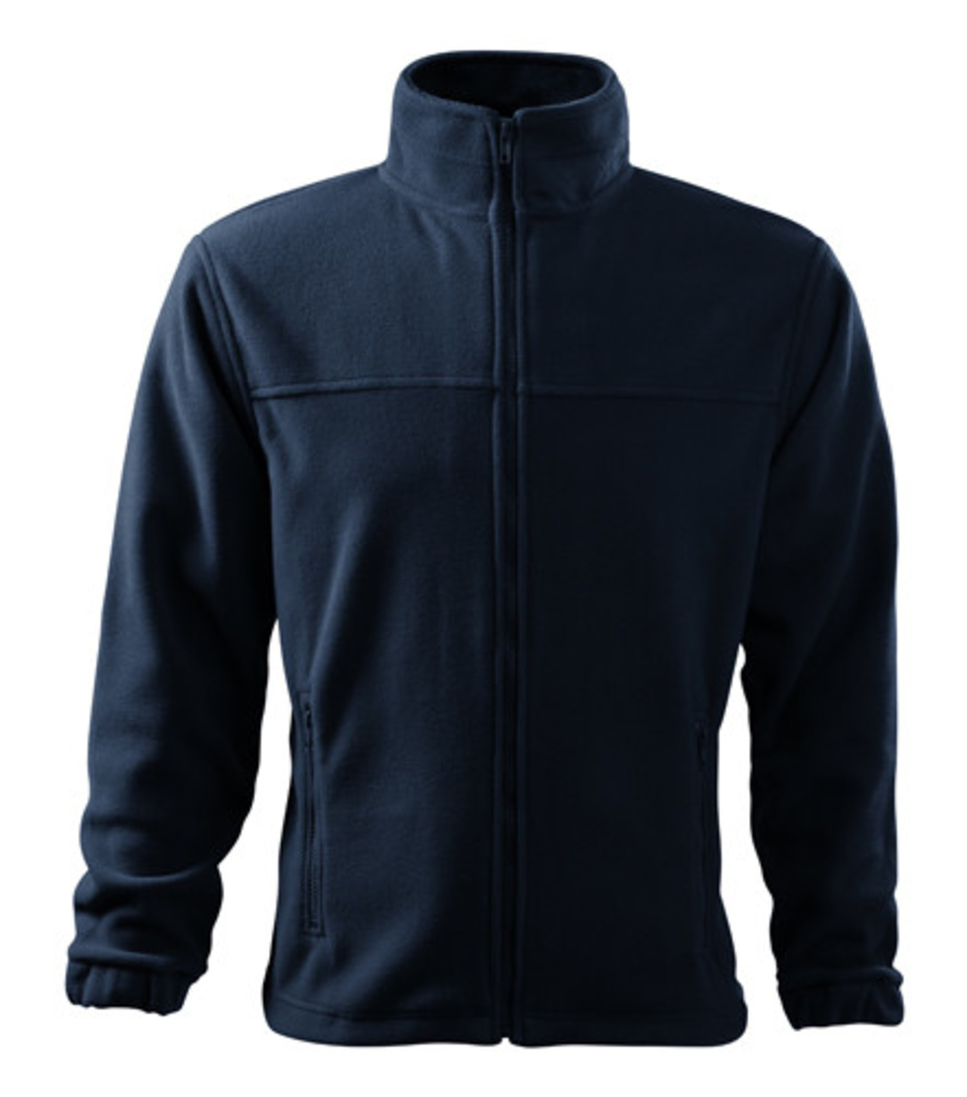 Pánska fleece mikina Rimeck Jacket 501 - veľkosť: 4XL, farba: tmavo modrá