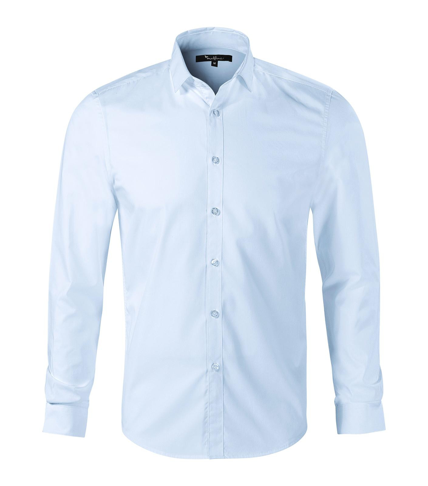 Pánska košeľa s dlhým rukávom Malfini Premium Dynamic 262 - veľkosť: XL, farba: light blue