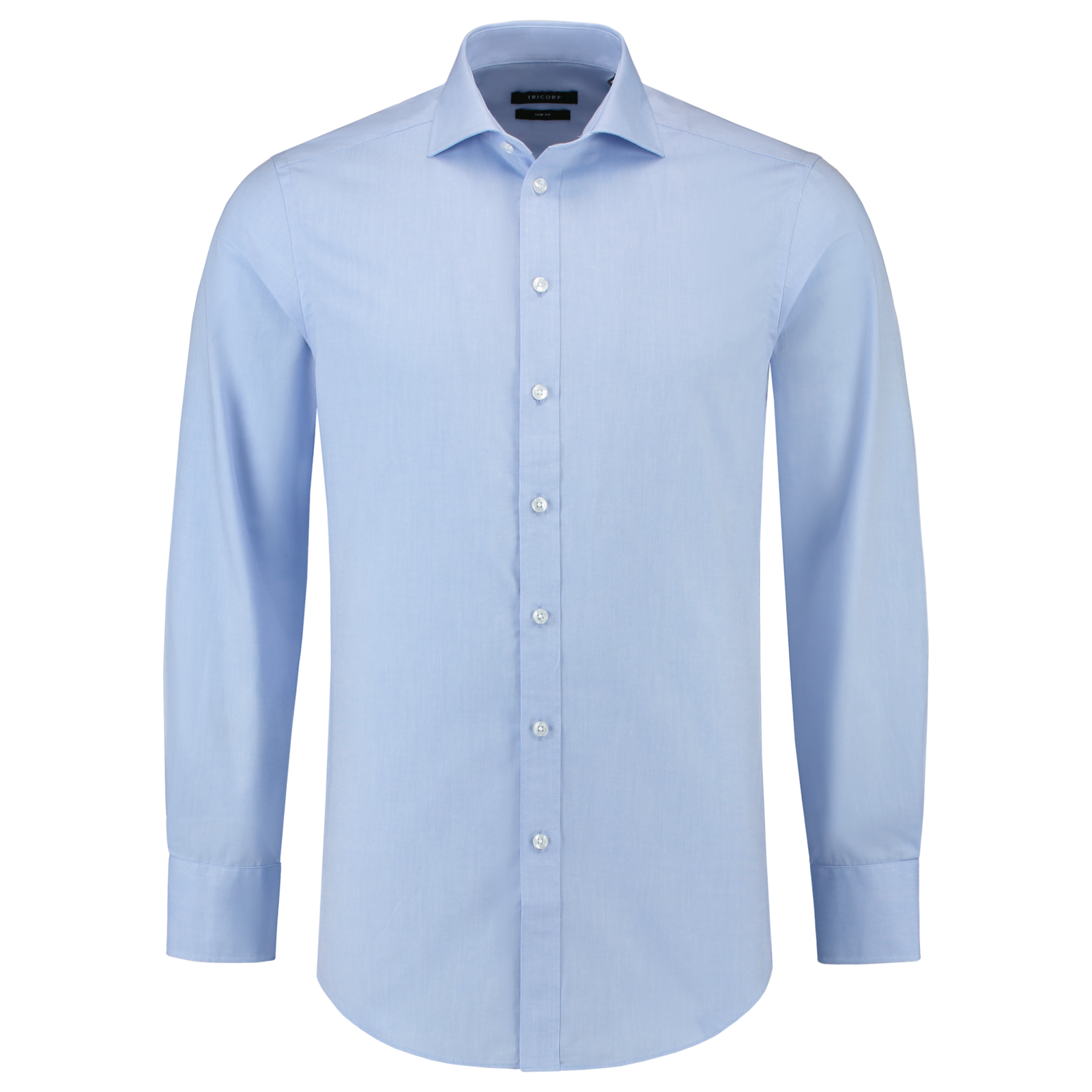 Pánska košeľa s dlhým rukávom Tricorp Fitted T21 - veľkosť: 38, farba: svetlo modrá