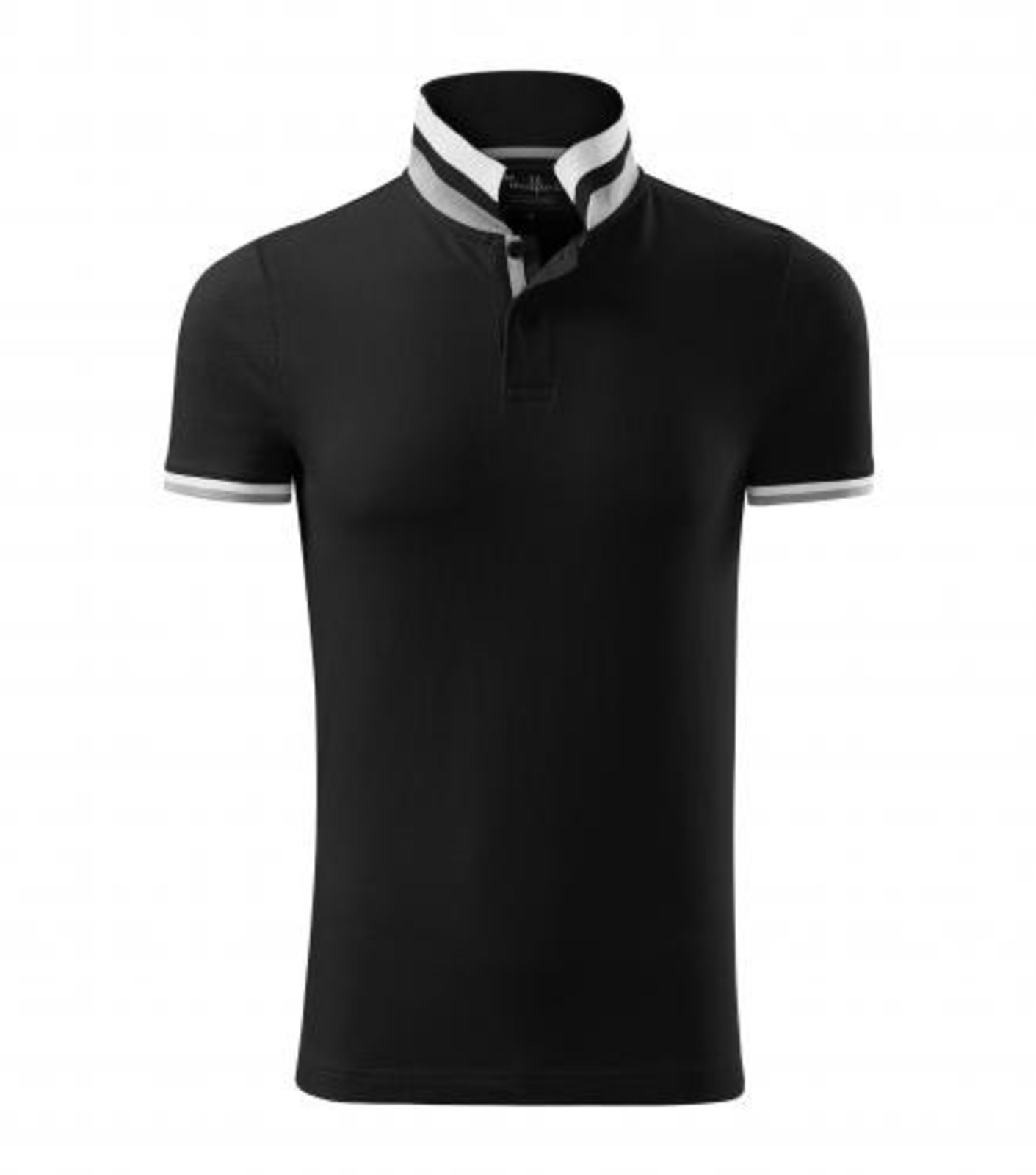 Pánska polokošeľa Malfini Premium Collar Up 256 - veľkosť: XL, farba: čierna