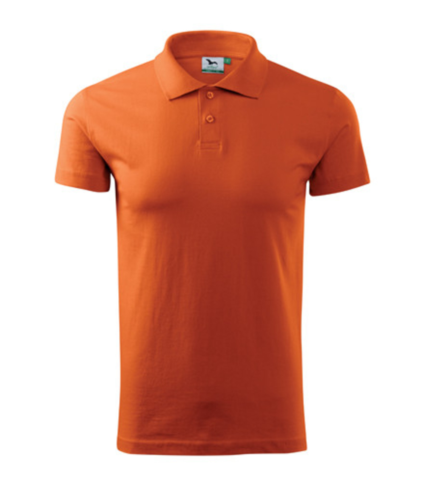 Pánska polokošeľa Mafini Single Jersey 202 - veľkosť: L, farba: oranžová