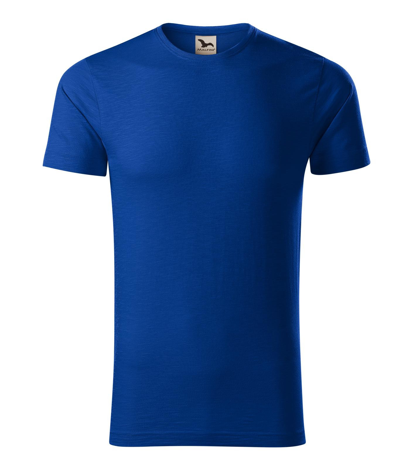 Pánske bavlnené tričko Malfini Native 173 - veľkosť: 3XL, farba: kráľovská modrá