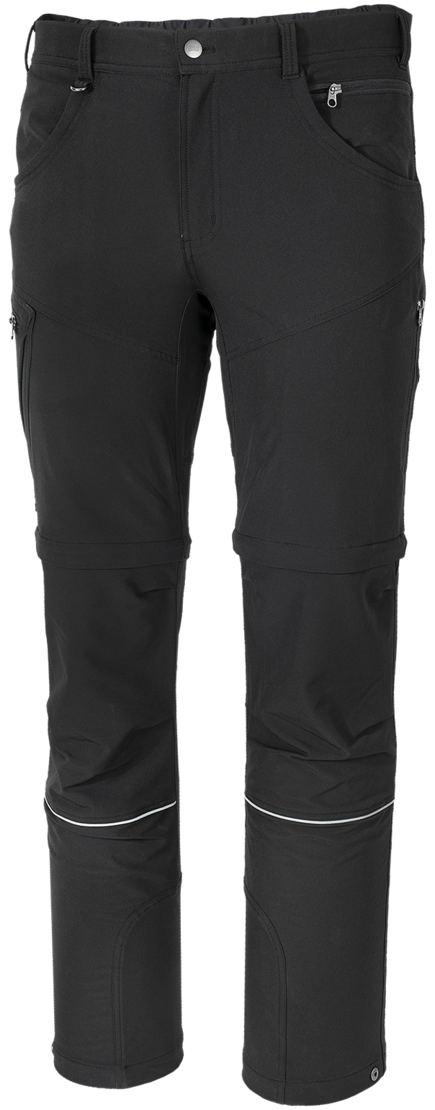 Pánske strečové nohavice 2v1 Bennon Fobos - veľkosť: 46, farba: čierna