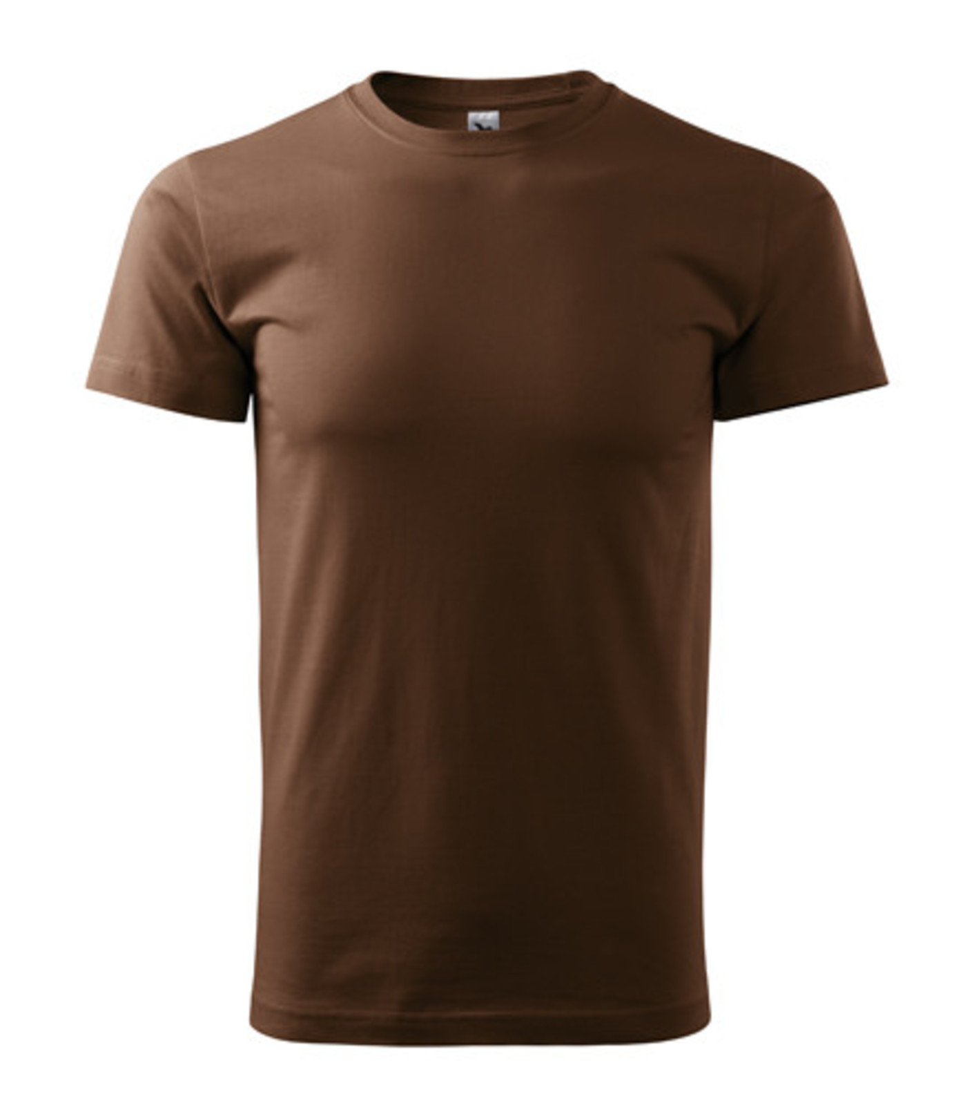 Pánske tričko Malfini Basic 129 - veľkosť: XS, farba: čokoládová