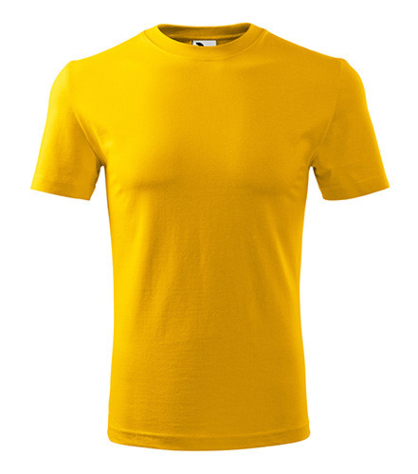Pánske tričko Adler Classic New 132 - veľkosť: XXL, farba: žltá