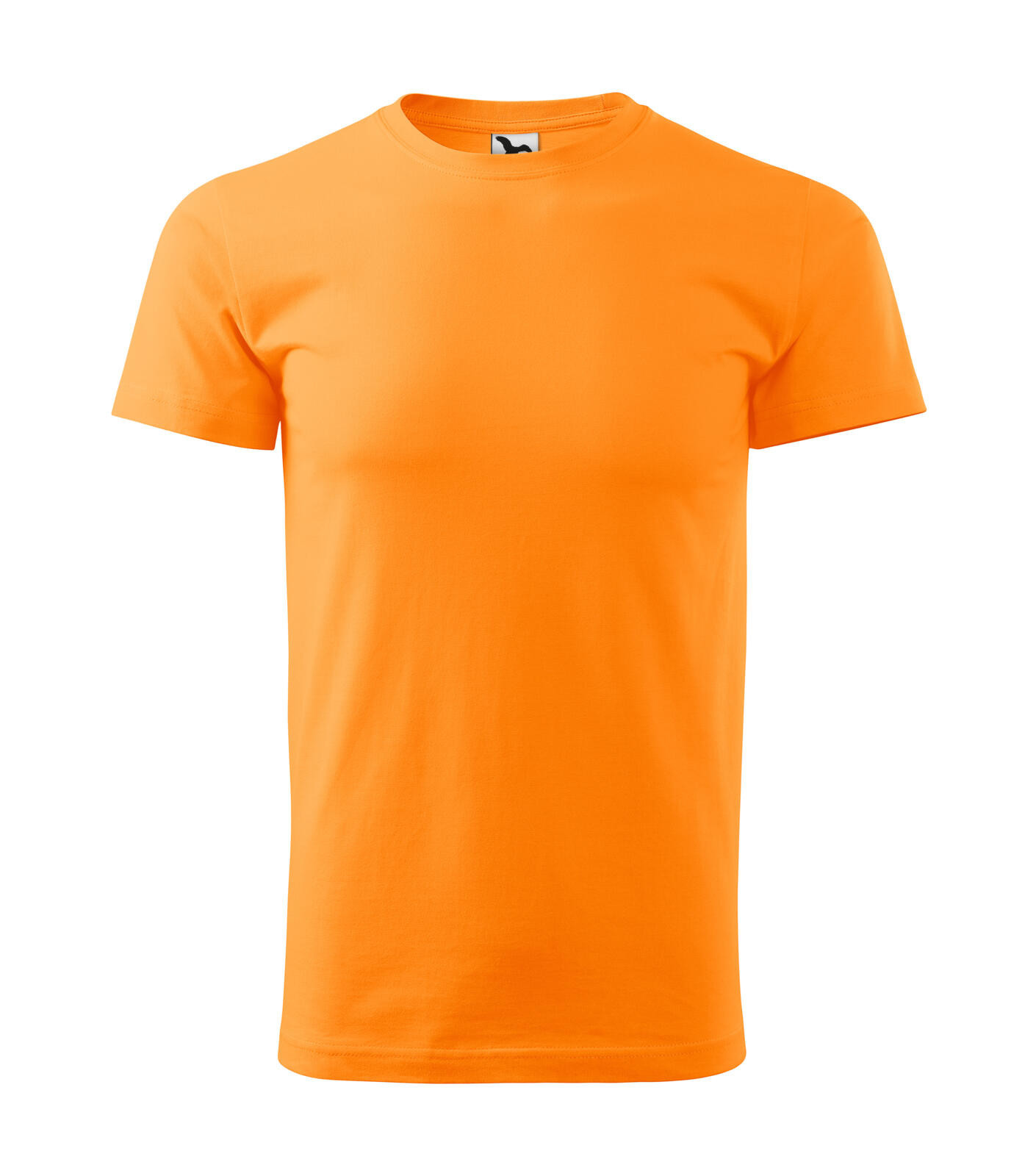 Pánske tričko Malfini Basic 129 - veľkosť: XXL, farba: mandarínková oranžová