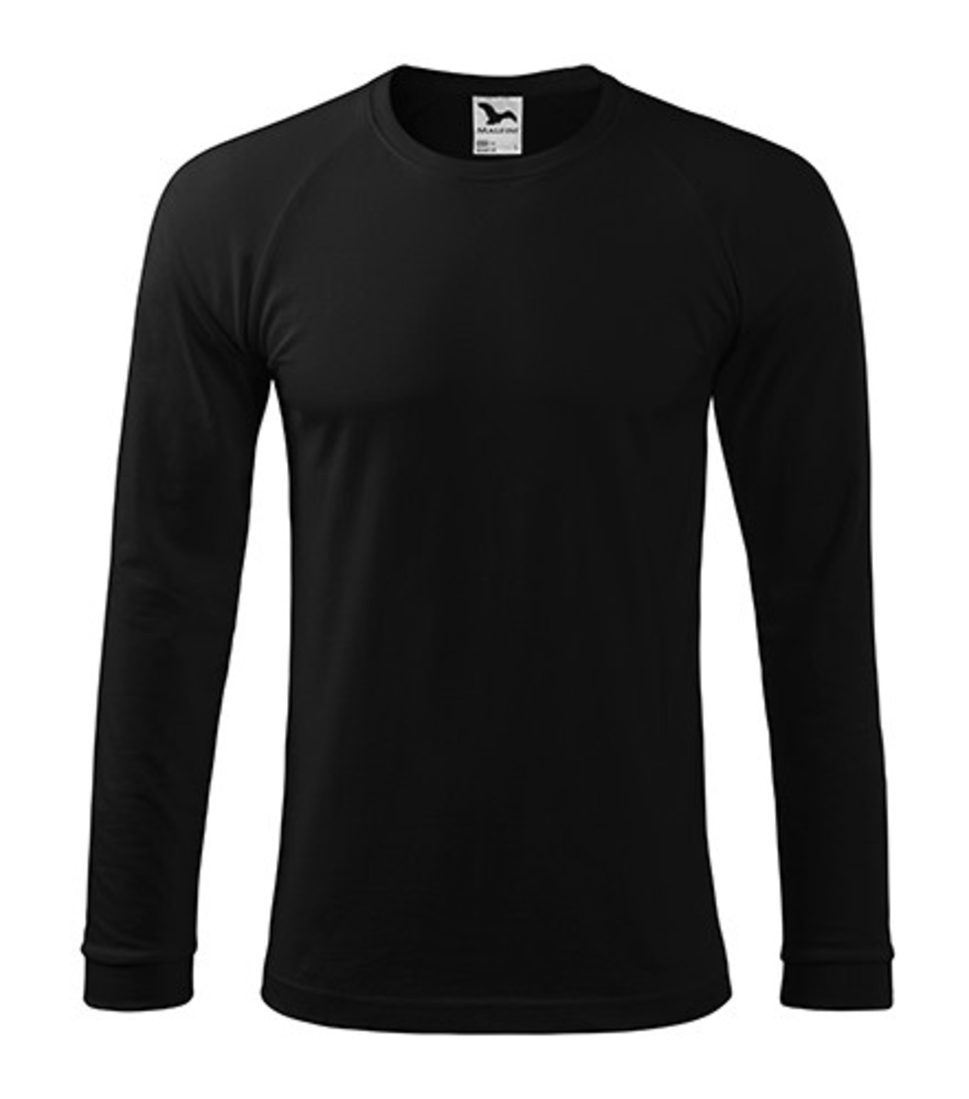Unisex tričko s dlhým rukávom Rimeck Street LS 130 - veľkosť: L, farba: čierna