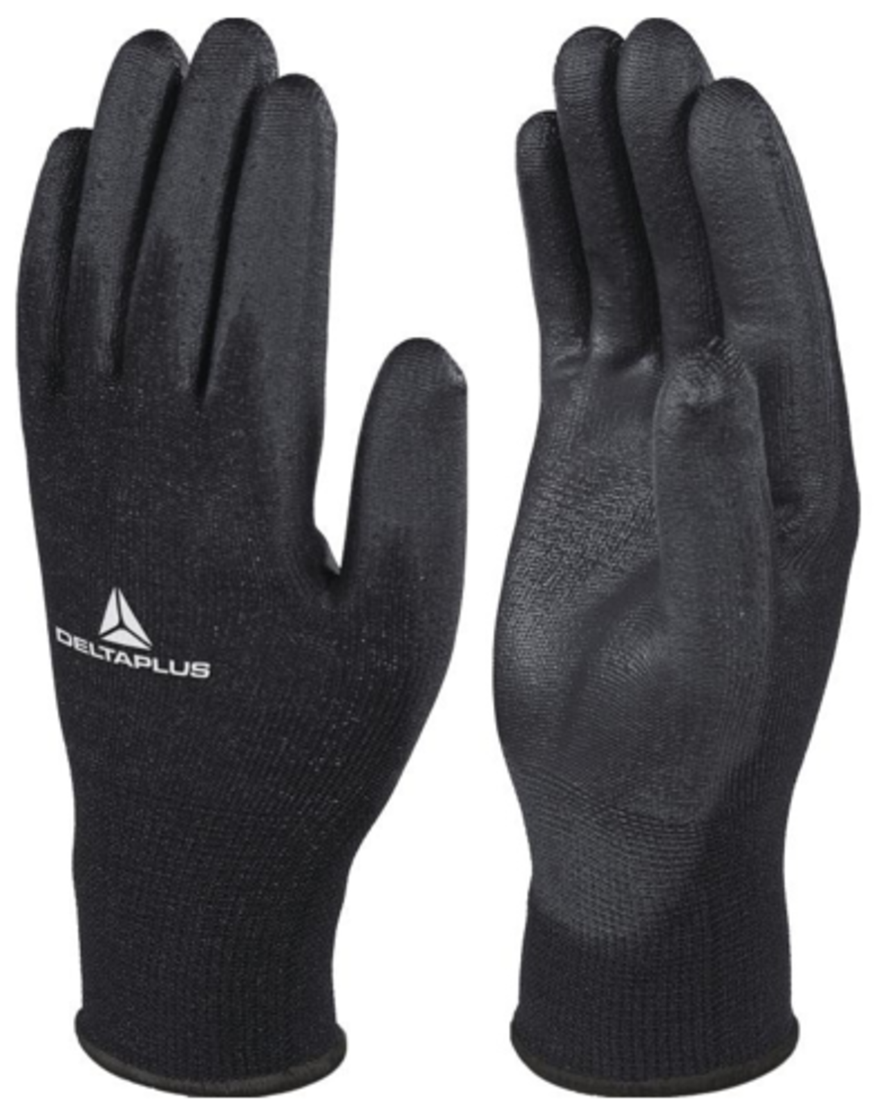 Pracovné rukavice Delta Plus VE702PN - veľkosť: 8/M, farba: čierna