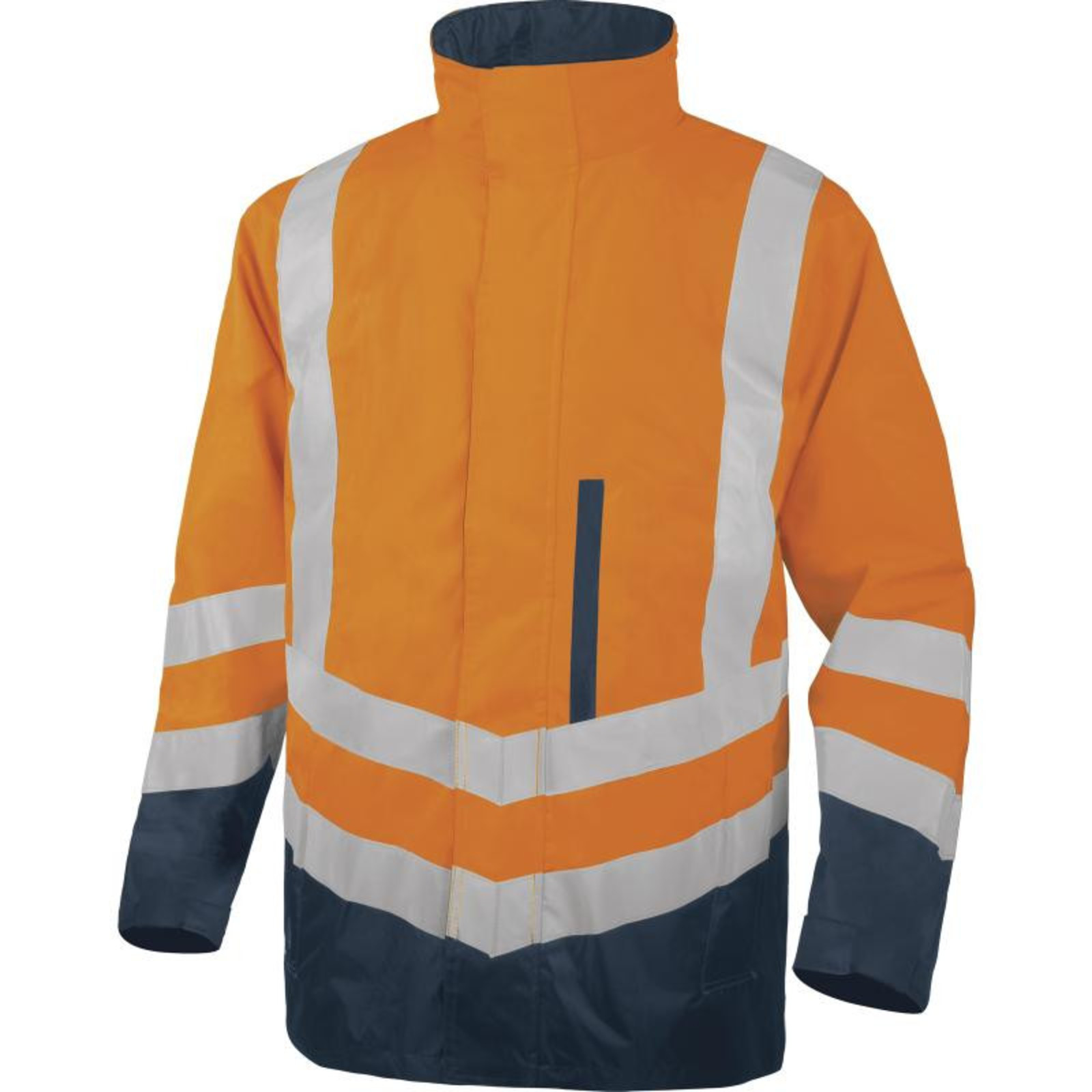 Reflexná bunda Delta Plus Optimum2 4v1 - veľkosť: 3XL, farba: fluorescenčno oranžová