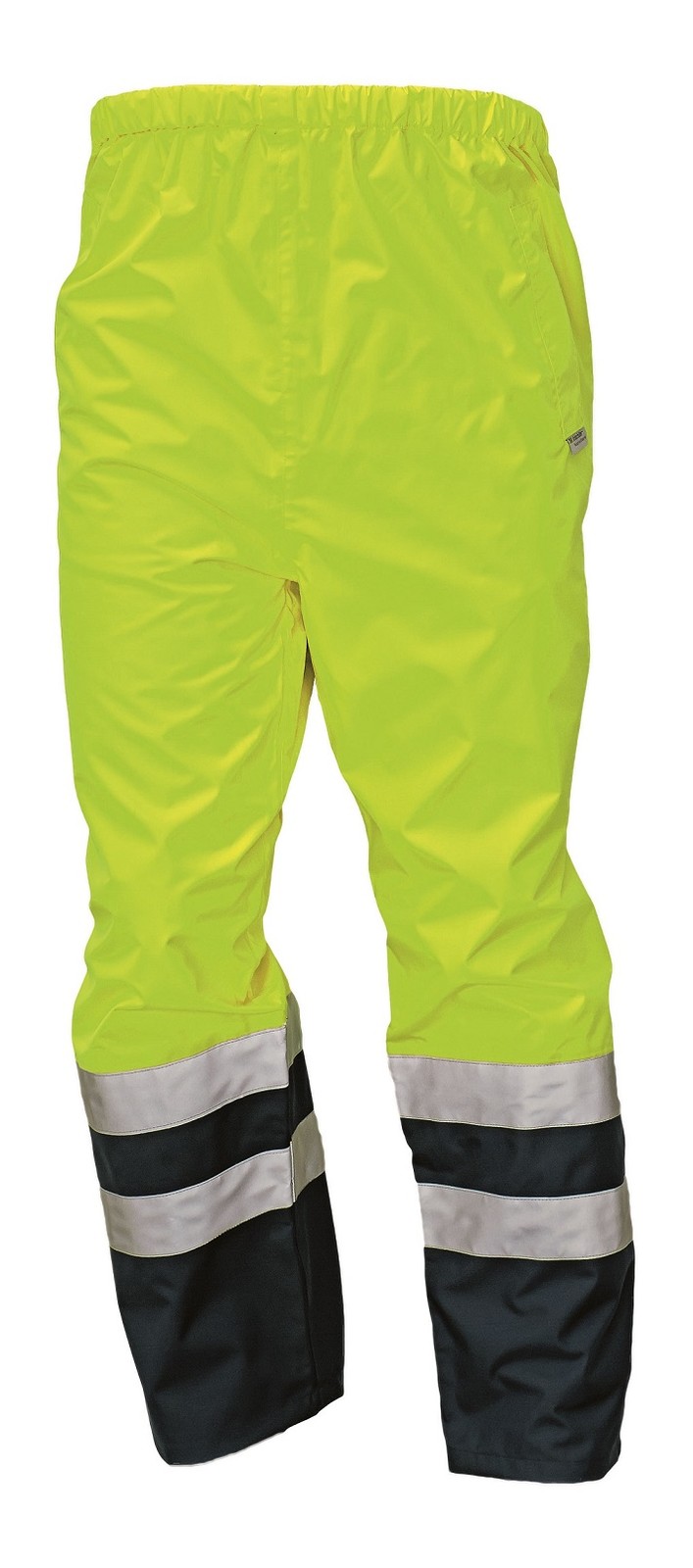 Reflexné pracovné nohavice Epping - veľkosť: XL, farba: žltá/navy