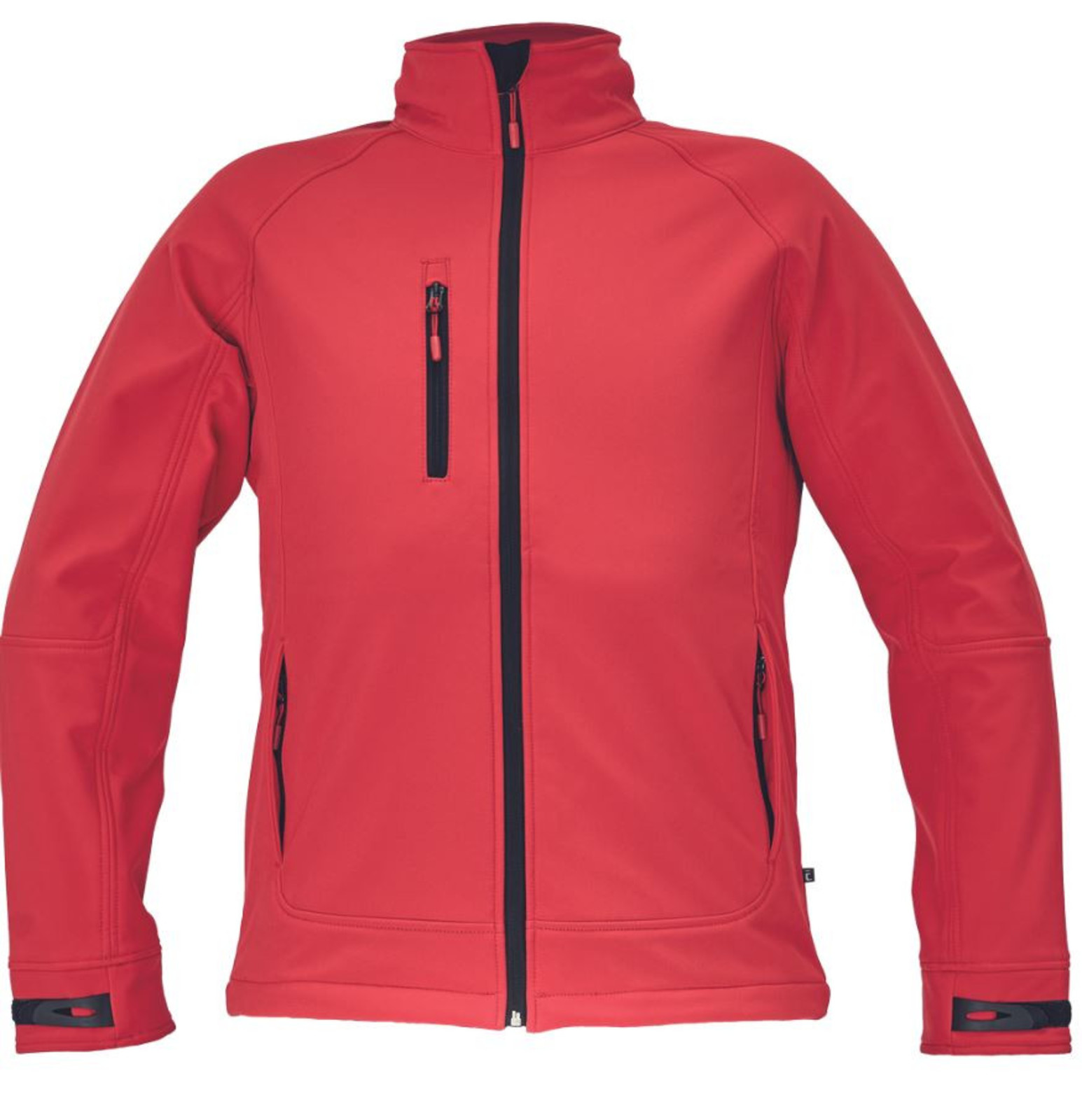 Softshellová bunda Cerva Chitra - veľkosť: 4XL, farba: červená