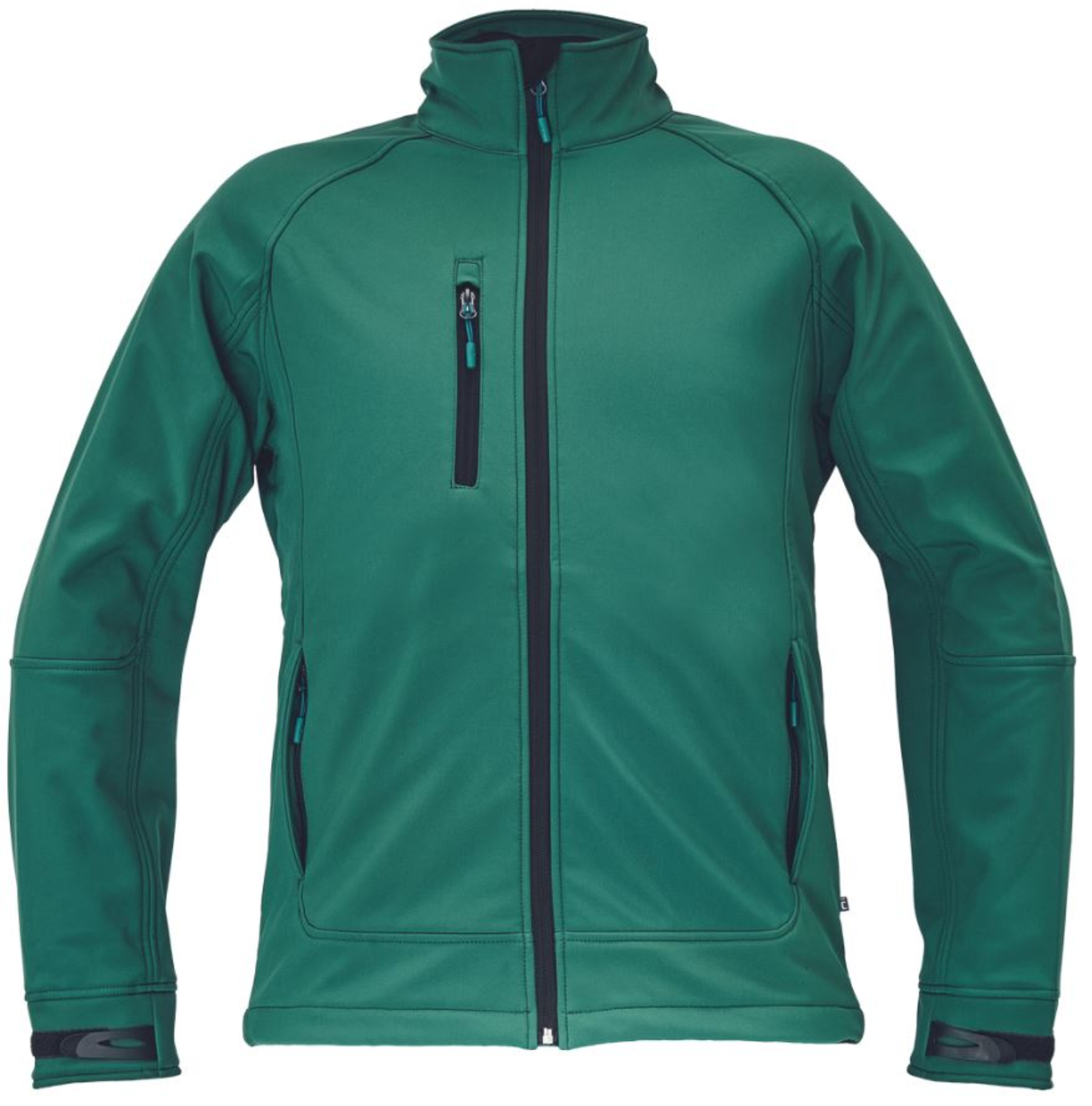 Softshellová bunda Cerva Chitra - veľkosť: XS, farba: tmavo zelená