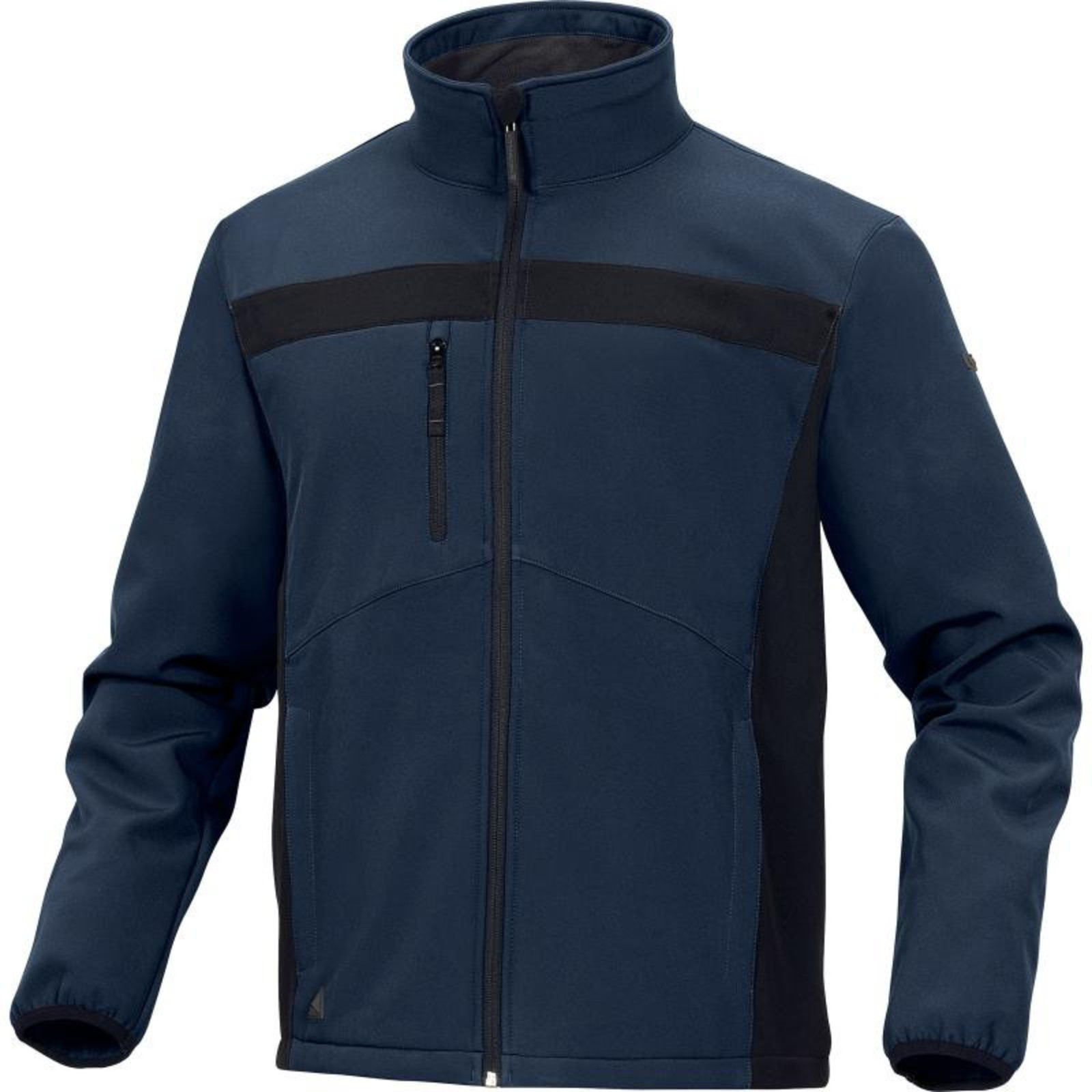 Softshellová bunda Delta Plus Lulea2 - veľkosť: XL, farba: námornícka modrá/čierna