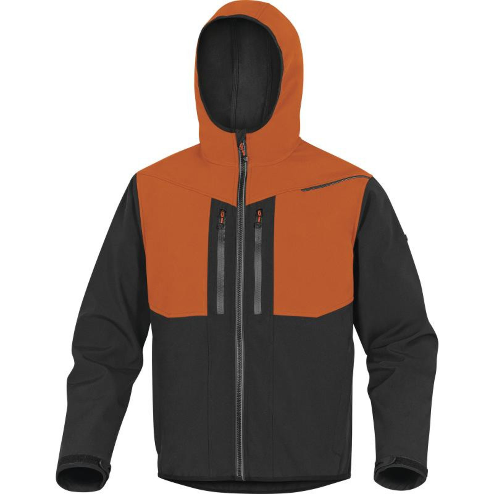 Softshellová bunda Delta Plus Horten2 - veľkosť: XXL, farba: sivá/oranžová
