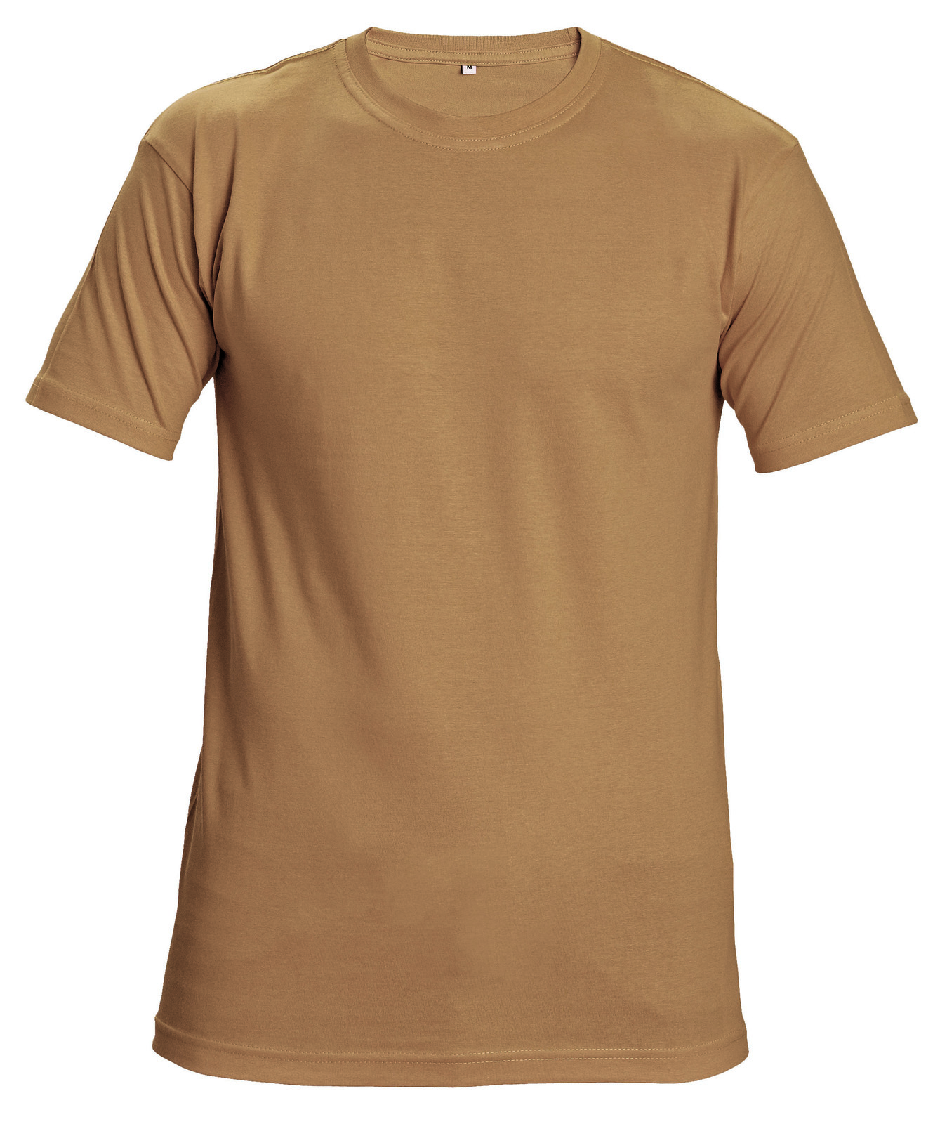 Tričko s krátkym rukávom Teesta unisex - veľkosť: S, farba: bežová