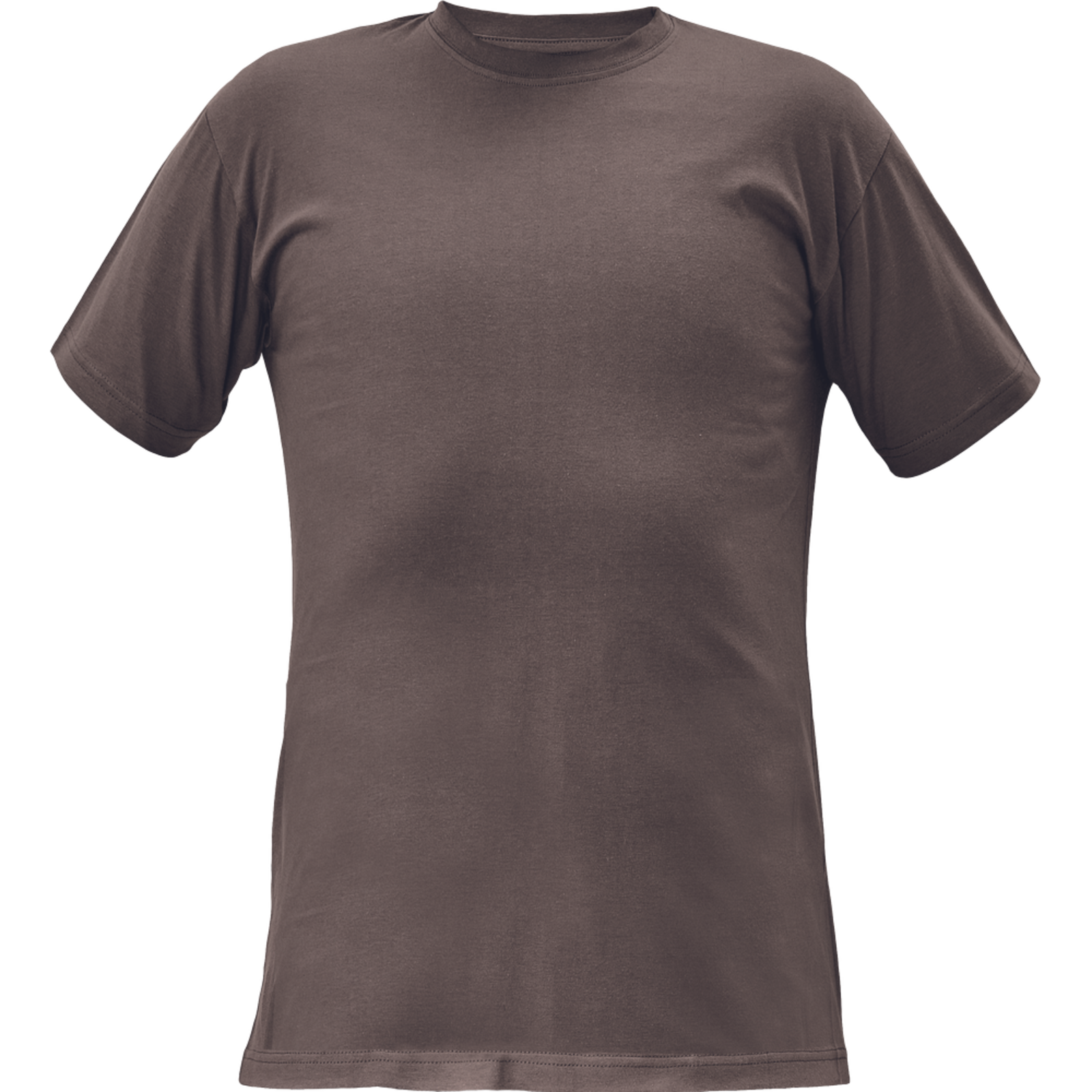 Tričko s krátkym rukávom Teesta unisex - veľkosť: 3XL, farba: gaštanová