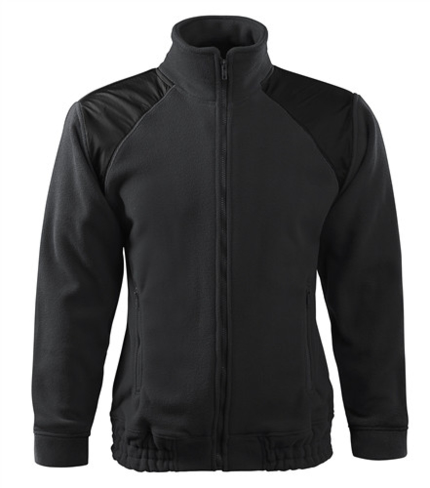 Unisex mikina Rimeck Jacket HI-Q 506 - veľkosť: XXL, farba: šedá ebony