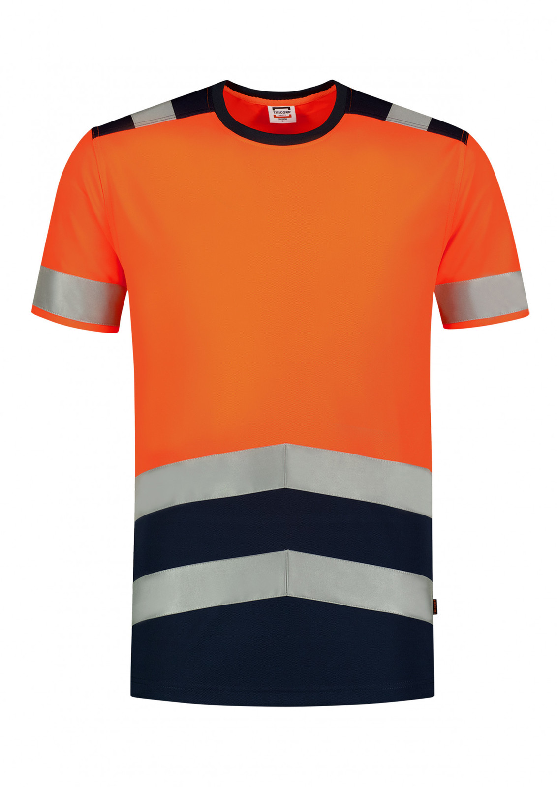 Unisex reflexné tričko Tricorp High Vis Bicolor T01 - veľkosť: XL, farba: fluorescenčno oranžová