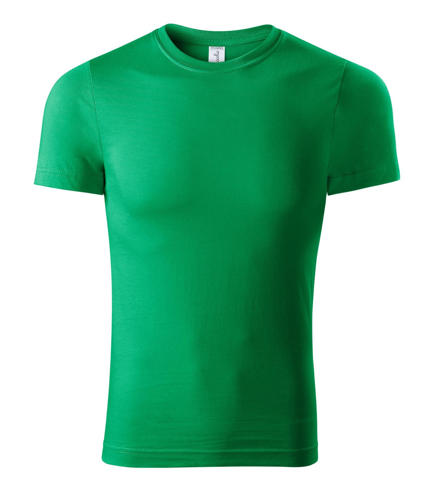 Unisex tričko Piccolio Paint P73 - veľkosť: S, farba: trávová zelená