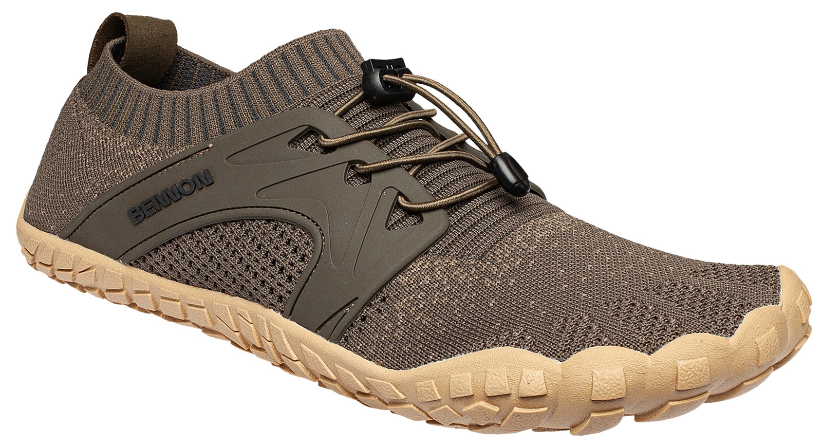 Voľnočasová barefoot obuv Bennon Bosky - veľkosť: 41, farba: khaki