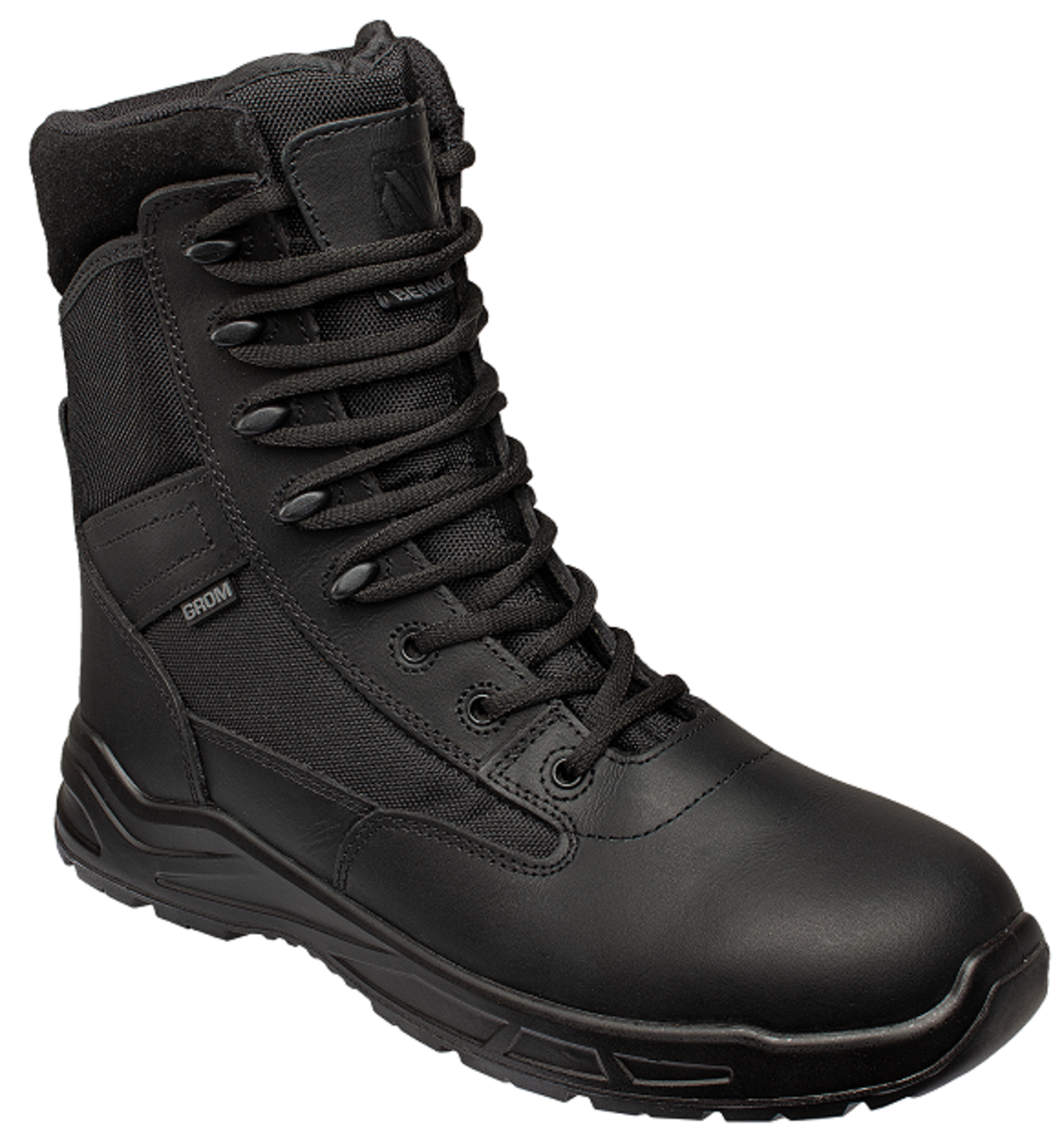 Vysoká pracovná obuv Bennon Grom O1 - veľkosť: 45, farba: čierna