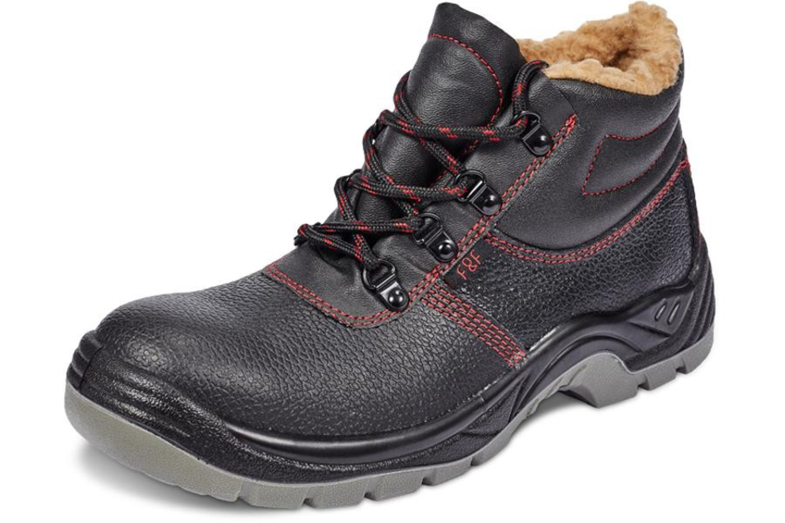 Zimná bezpečnostná obuv Mainz SC 03-002 S1 - veľkosť: 46, farba: čierna
