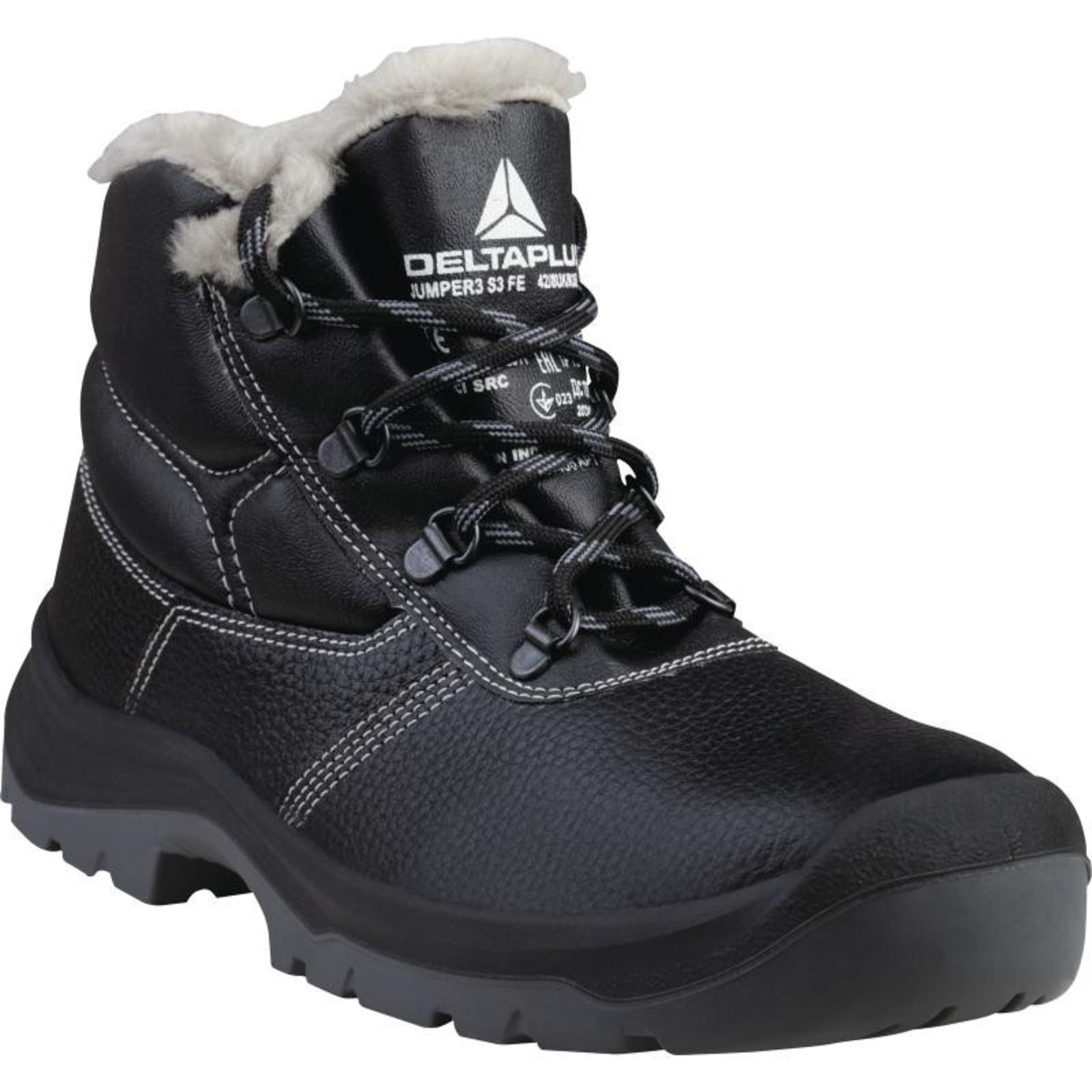 Zimná členková bezpečnostná obuv Delta Plus Jumper3 S3 - veľkosť: 46, farba: čierna