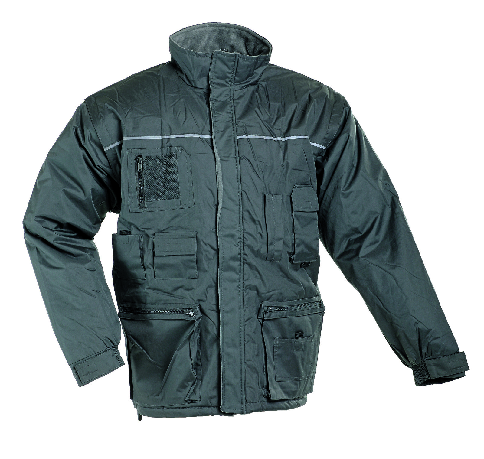 Zimná pracovná bunda 2v1 Libra pánska - veľkosť: M, farba: sivá