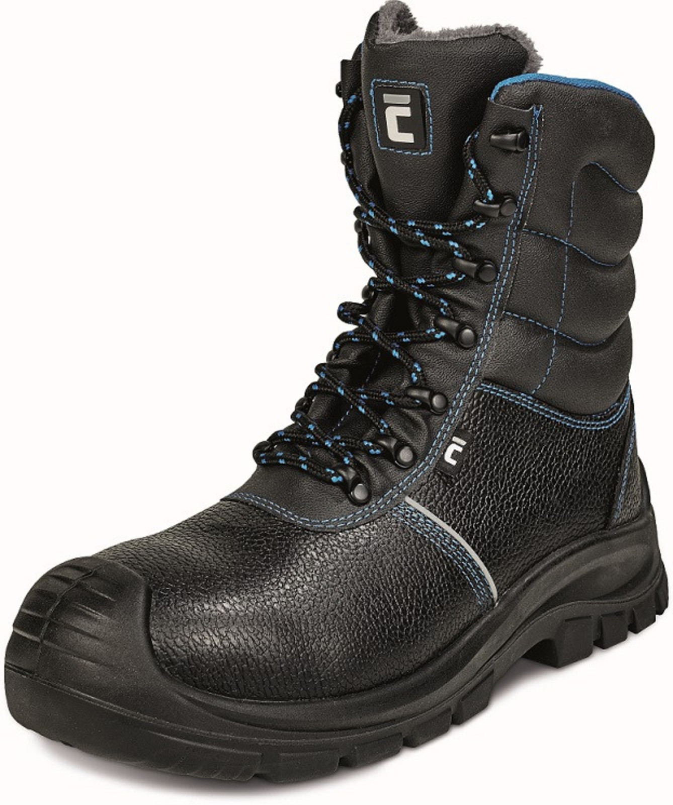 Zimná vysoká bezpečnostná obuv Raven XT S3 - veľkosť: 45, farba: čierna