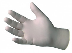 Jednorazové latexové rukavice Free Hand Rubetra nepúdrované