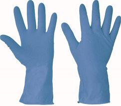 Latexové rukavice Starling Blue