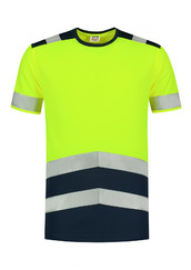 Unisex reflexné tričko Tricorp High Vis Bicolor T01