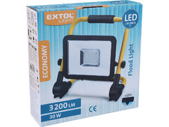 Extol Light 43243 LED reflektor, svietidlo pracovné 30W so stojanom, 42x LED, 3200lm, IP65